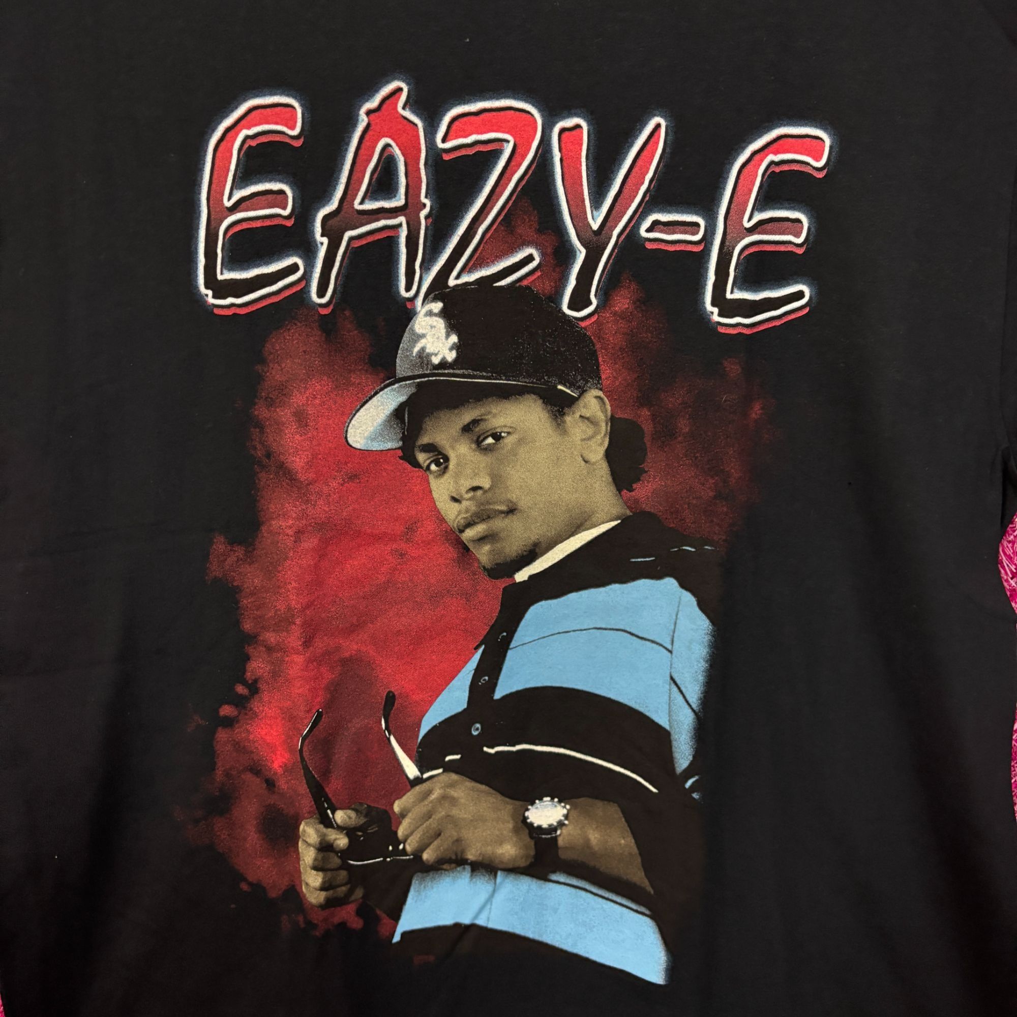 Rap Tees Eazy-E Ruthless Records NWA Poster West Coast Hip Hop Tee la Size US L / EU 52-54 / 3 - 2 Thumbnail