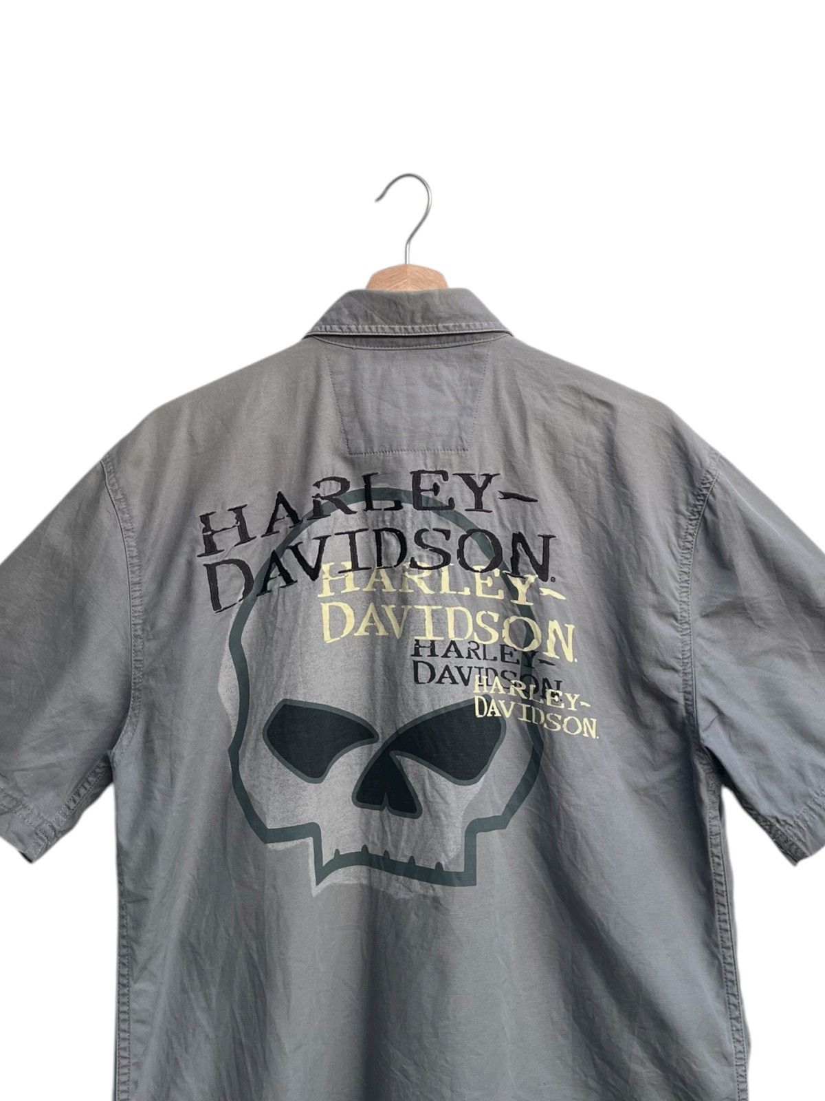 Harley Davidson Harley Davidson Skull Design Work Shirt Size US S / EU 44-46 / 1 - 5 Thumbnail