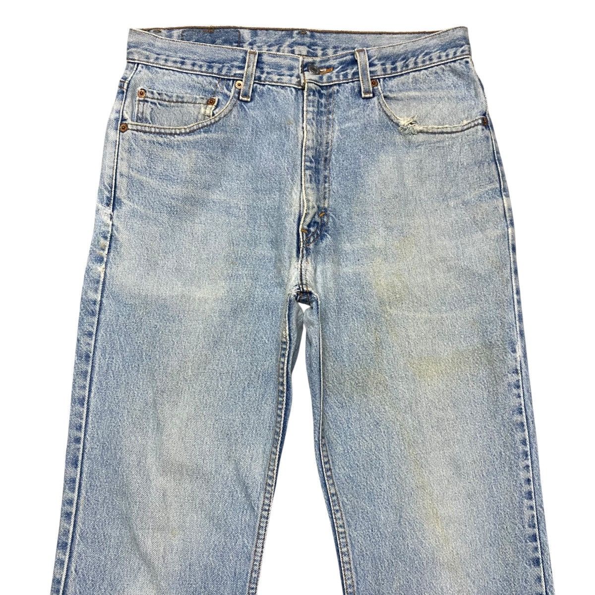 Levi's Vintage 90s Levis 517 Flare Jeans Distressed Size US 32 / EU 48 - 3 Thumbnail