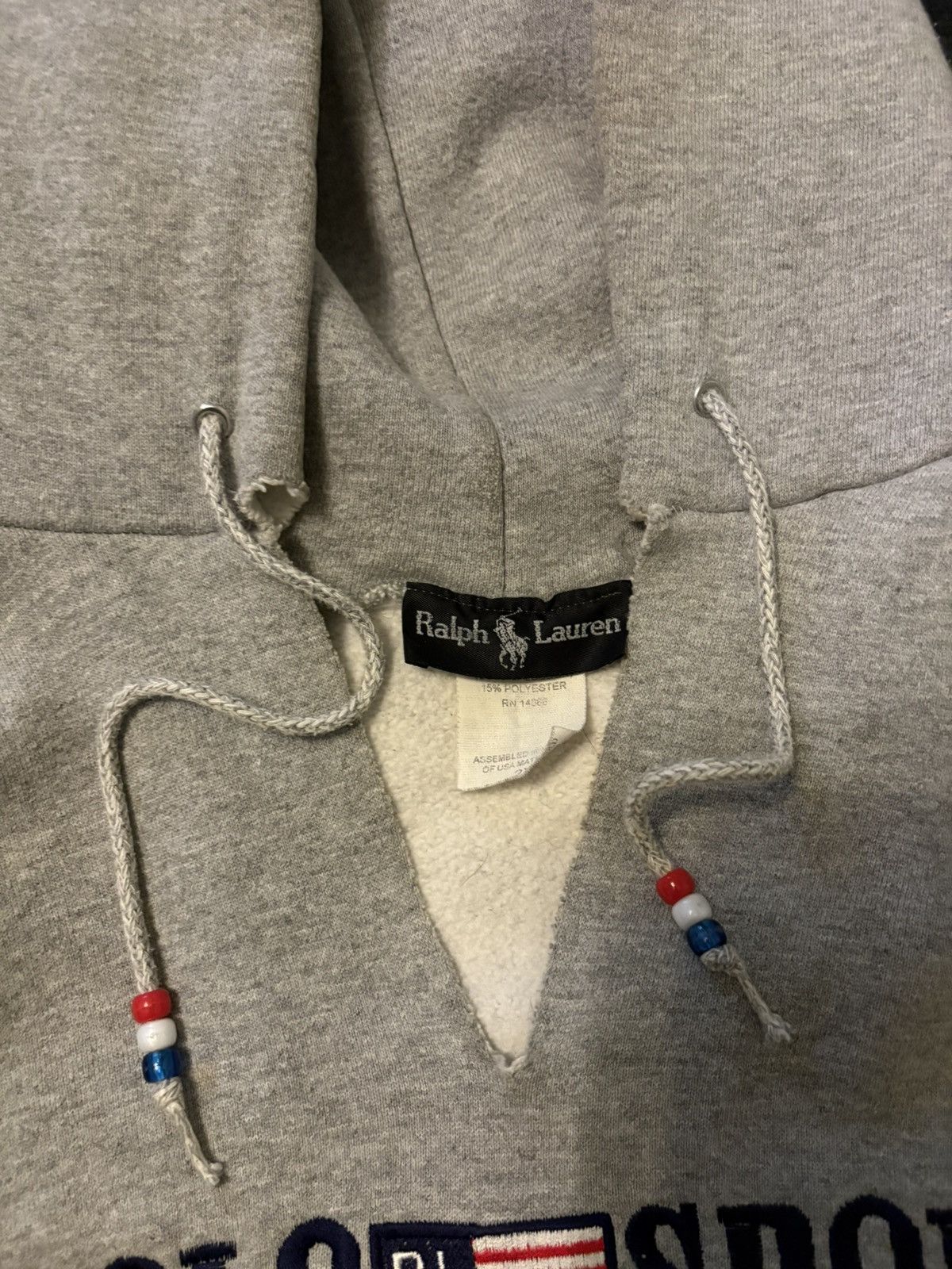 Polo Ralph Lauren × Vintage Vintage Ralph Lauren USA Hoodie Size US L / EU 52-54 / 3 - 2 Thumbnail