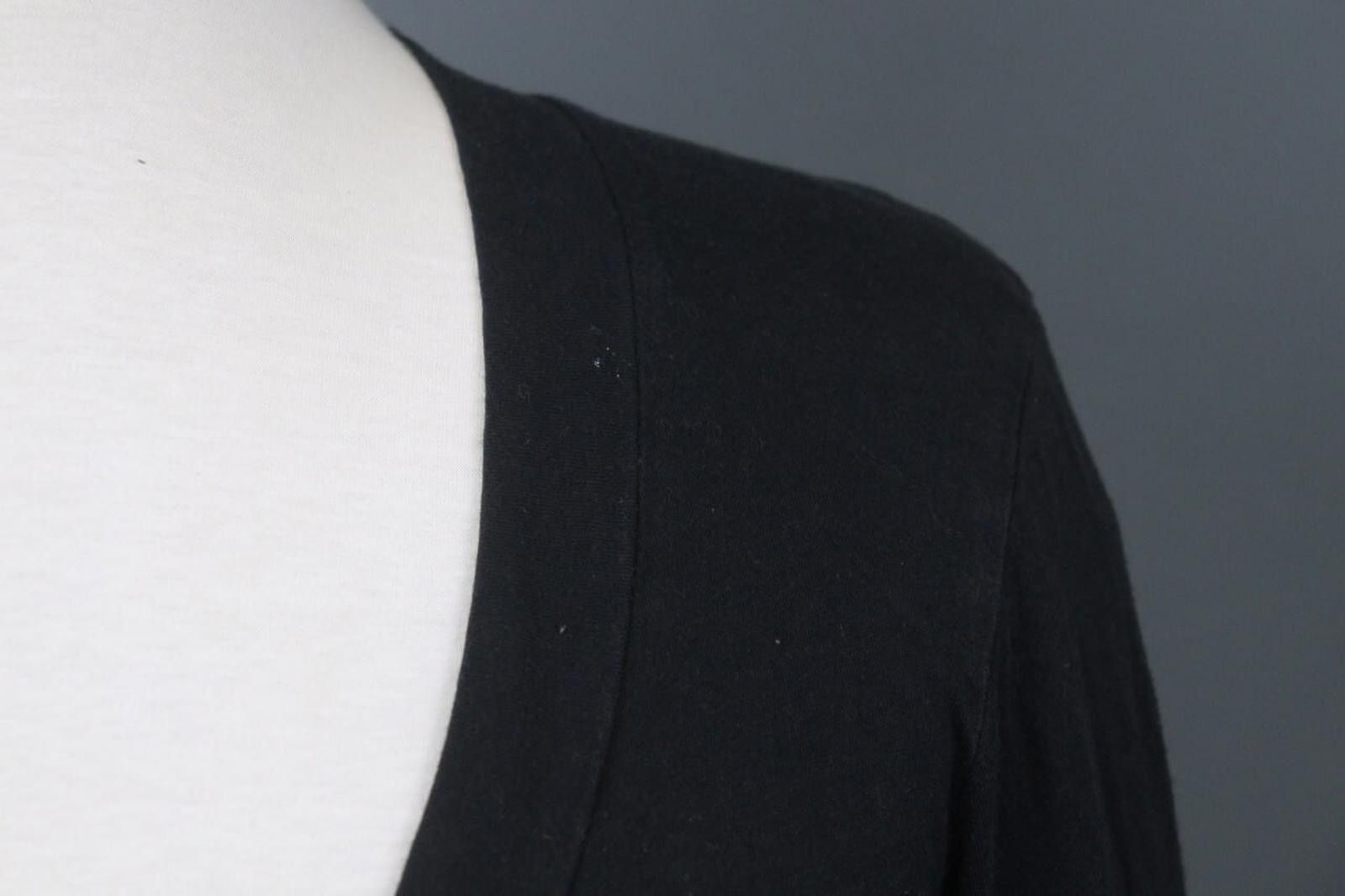 James Perse James Perse Black Cotton Scoop Neck Blouse Top Size 3 Size M / US 6-8 / IT 42-44 - 6 Thumbnail