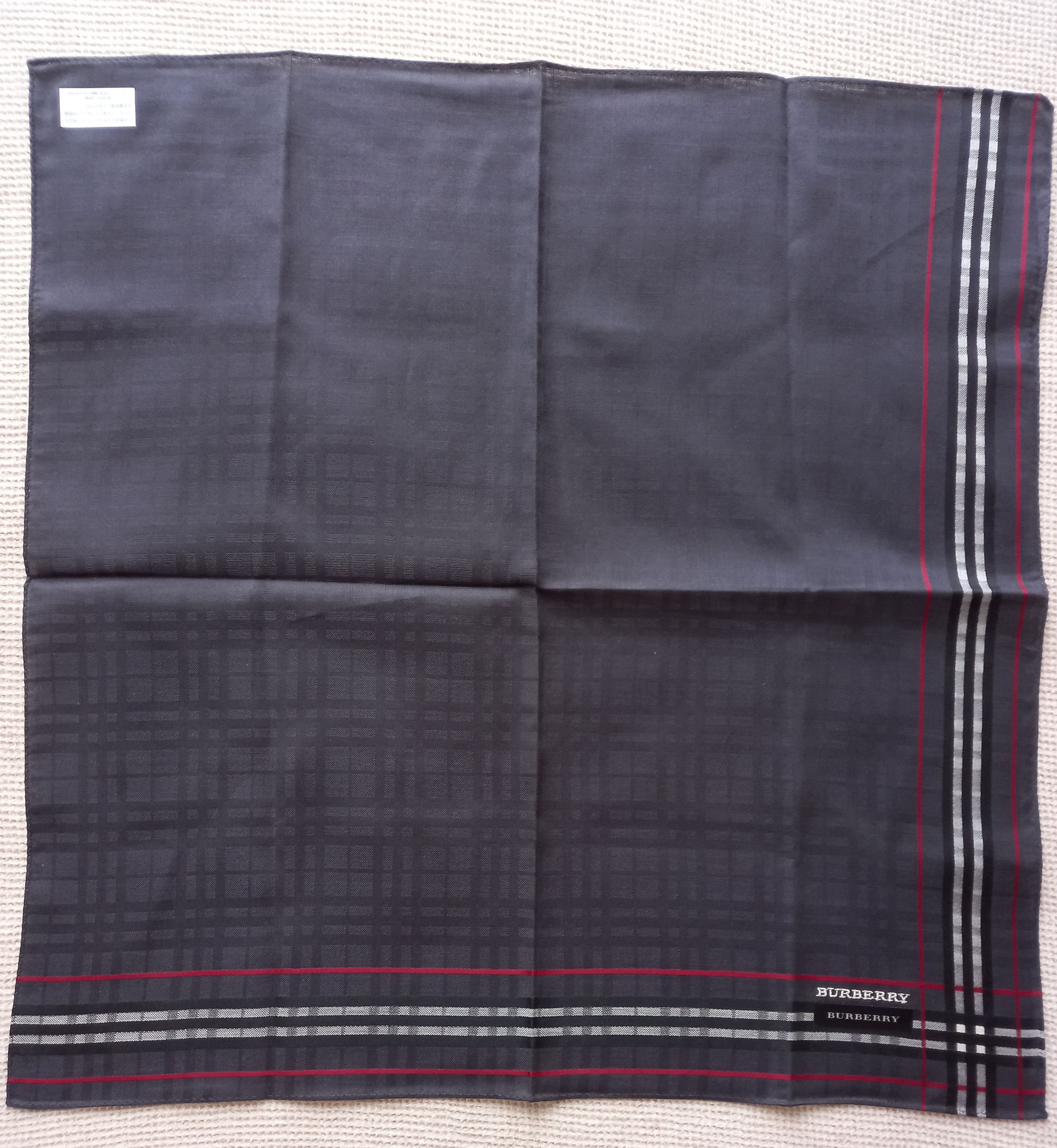 Burberry × Vintage 2 Burberry Bandana/Handkerchief embroidery nova check Size ONE SIZE - 3 Thumbnail