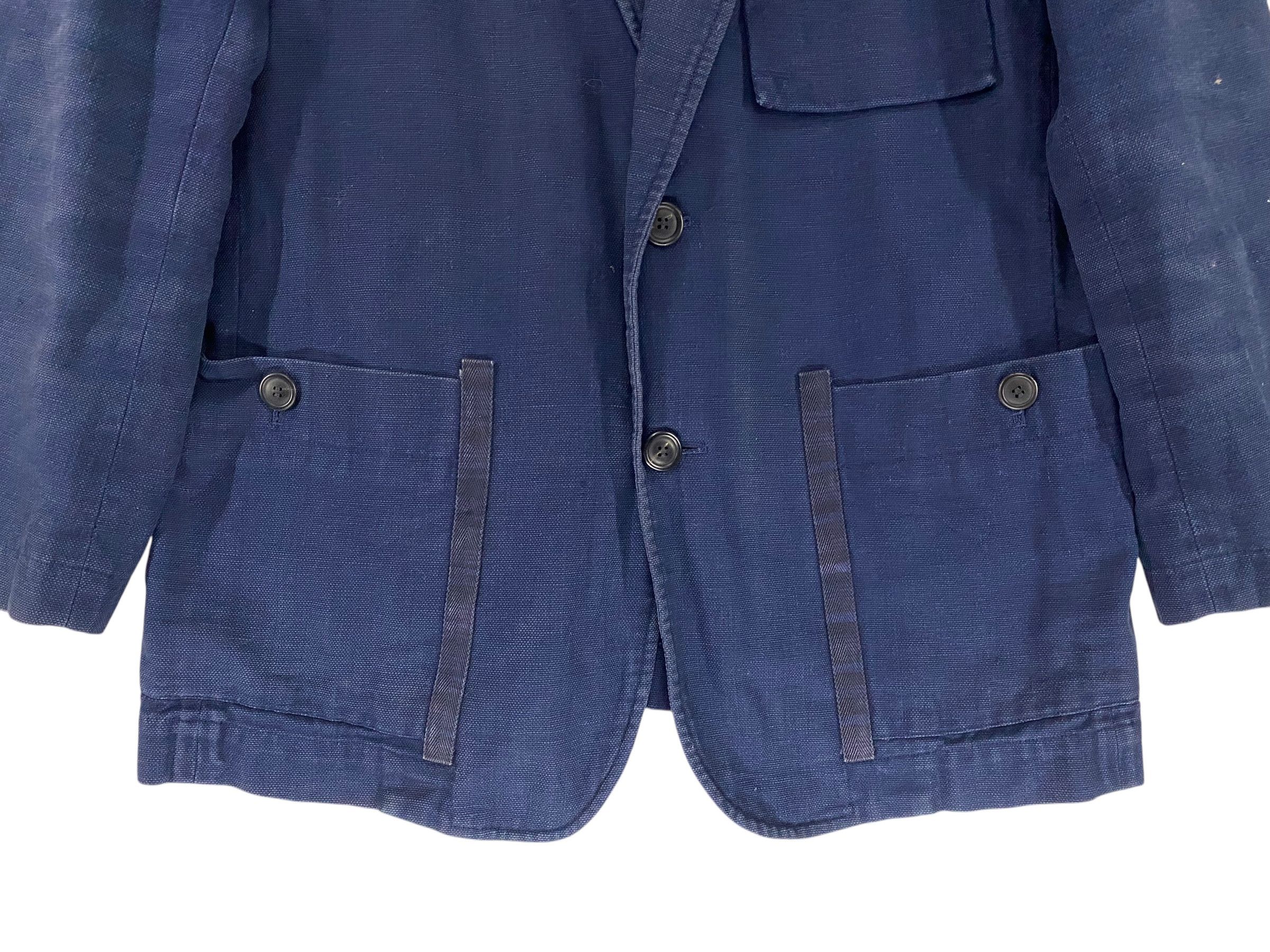 Designer × Issey Miyake Issey miyake natural indigo duck canvas work jacket Size US M / EU 48-50 / 2 - 6 Thumbnail