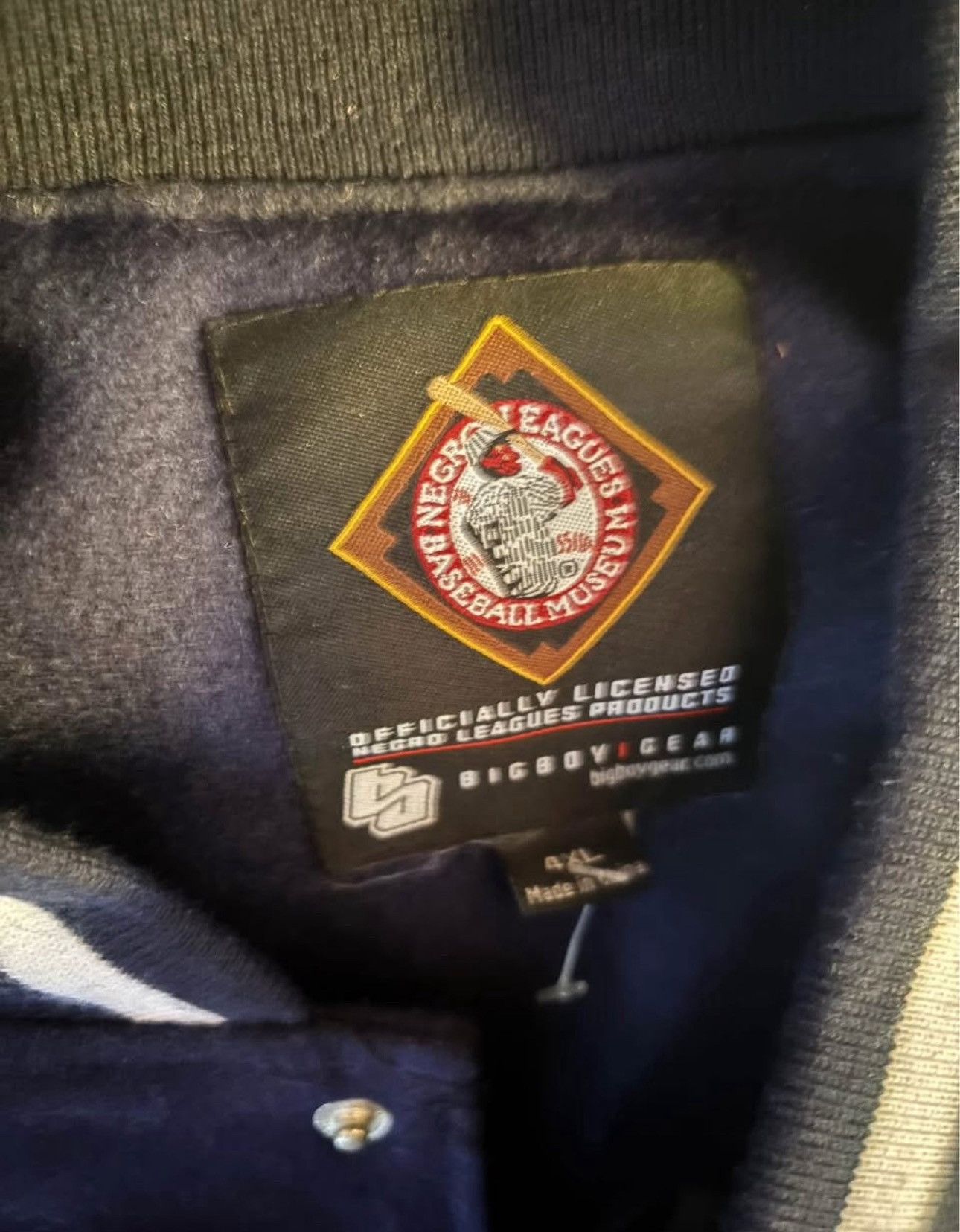 Other Negro League Letterman jacket size XXL Size US XXL / EU 58 / 5 - 3 Thumbnail