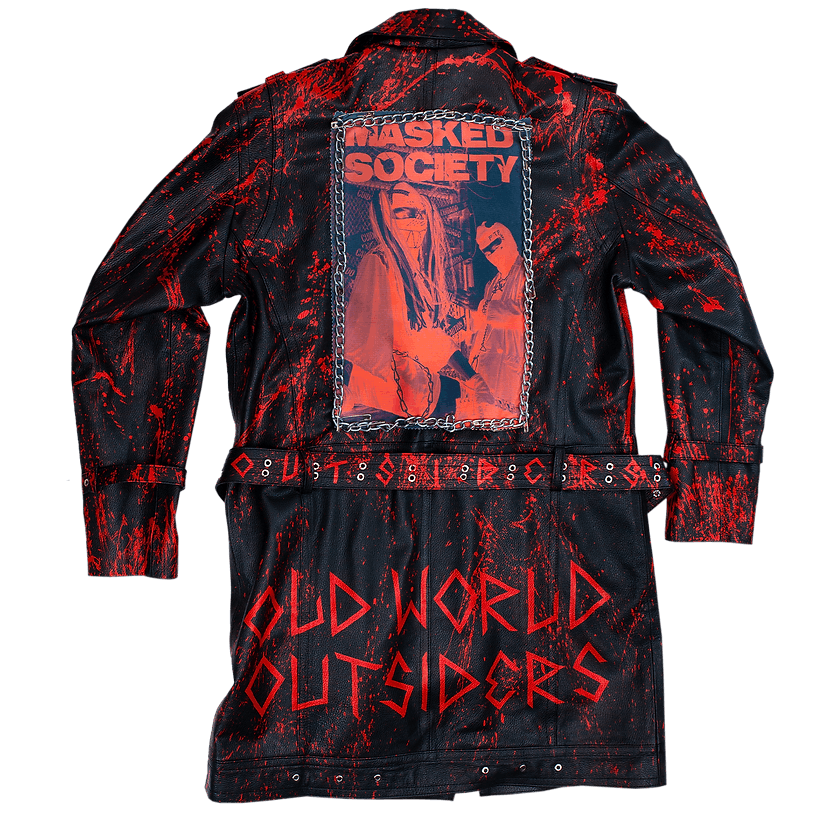 Leather Masked Society #5 Leather Jacket Coat Size US XL / EU 56 / 4 - 1 Thumbnail