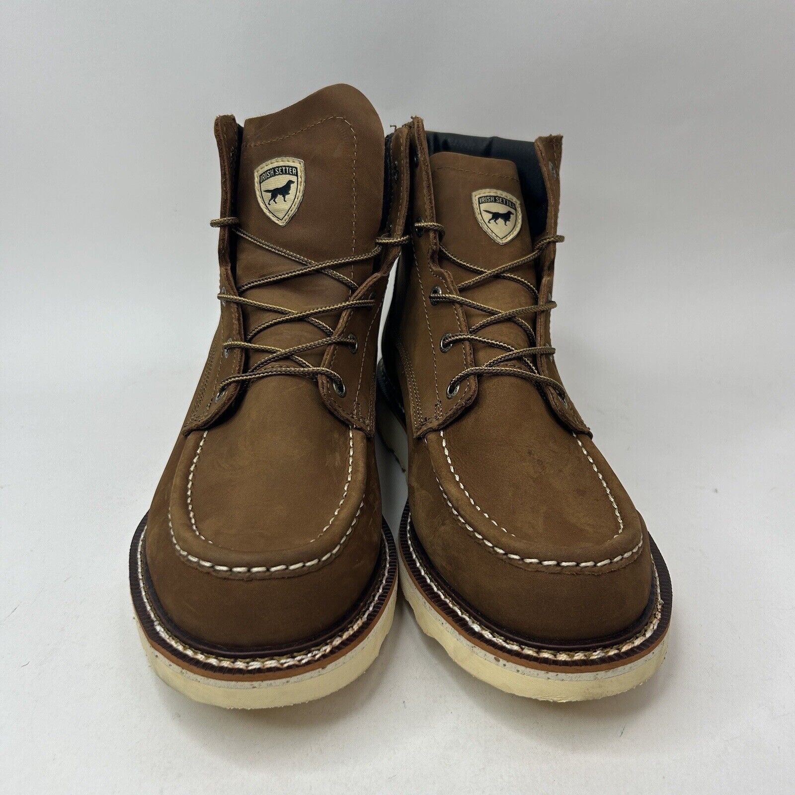 Red Wing Irish Setter 6" Ashby Soft Toe Red Wing Boots “Light Brown” Size US 11.5 / EU 44-45 - 2 Thumbnail