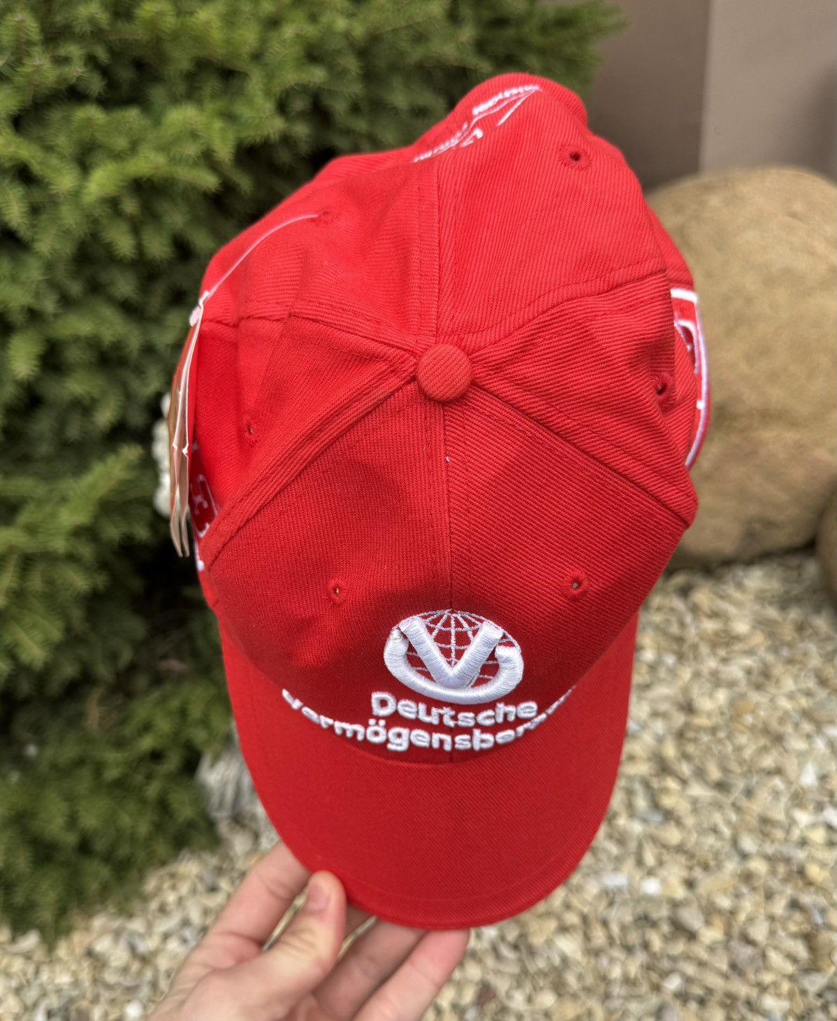 Vintage FERRARI Formula 1 Racing Team Michael Schumacher Cap Hat Size ONE SIZE - 6 Thumbnail