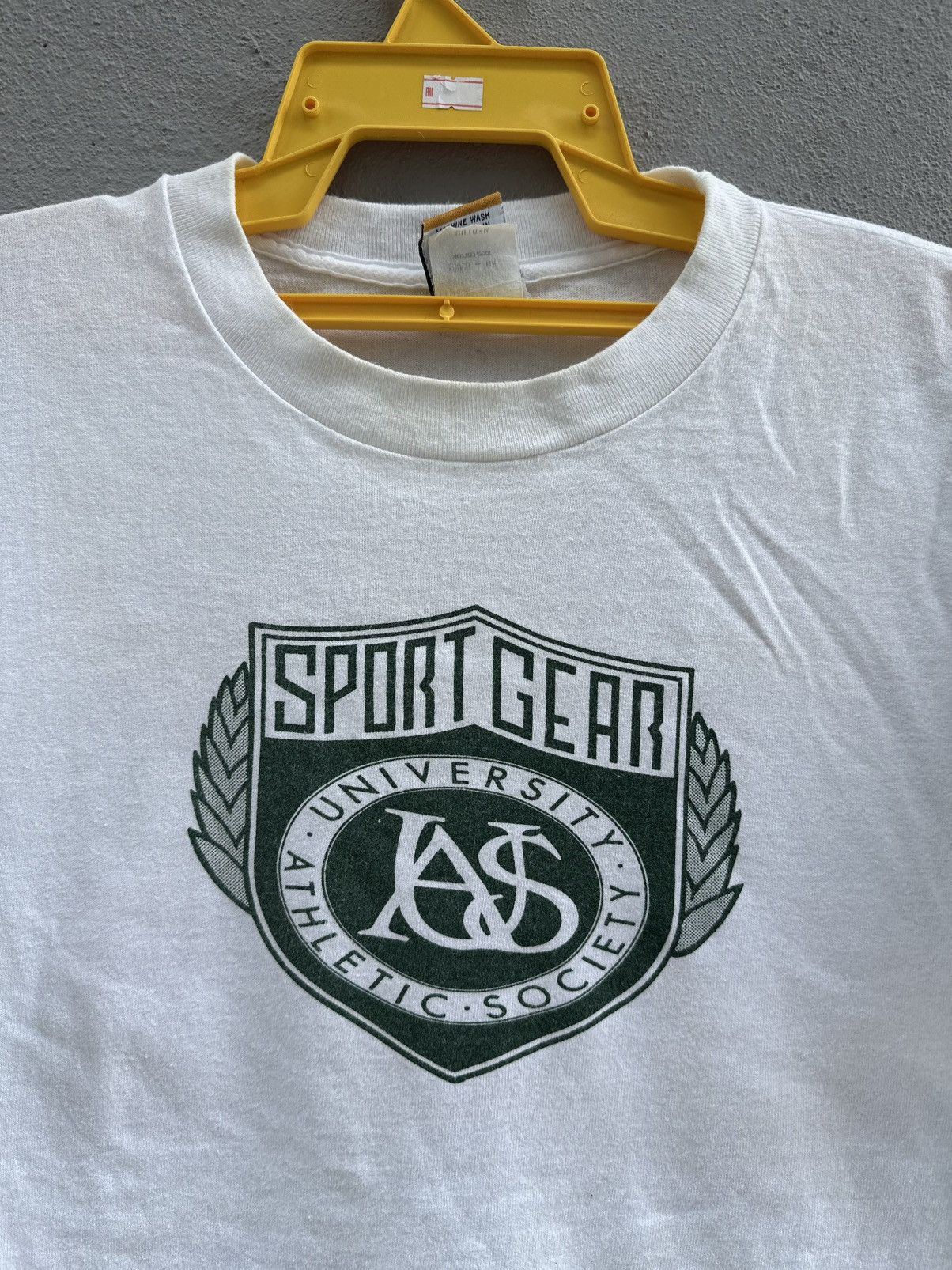 Vintage Vintage 90s UAS Sport Gear Varsity Baseball Tee Size US M / EU 48-50 / 2 - 7 Thumbnail