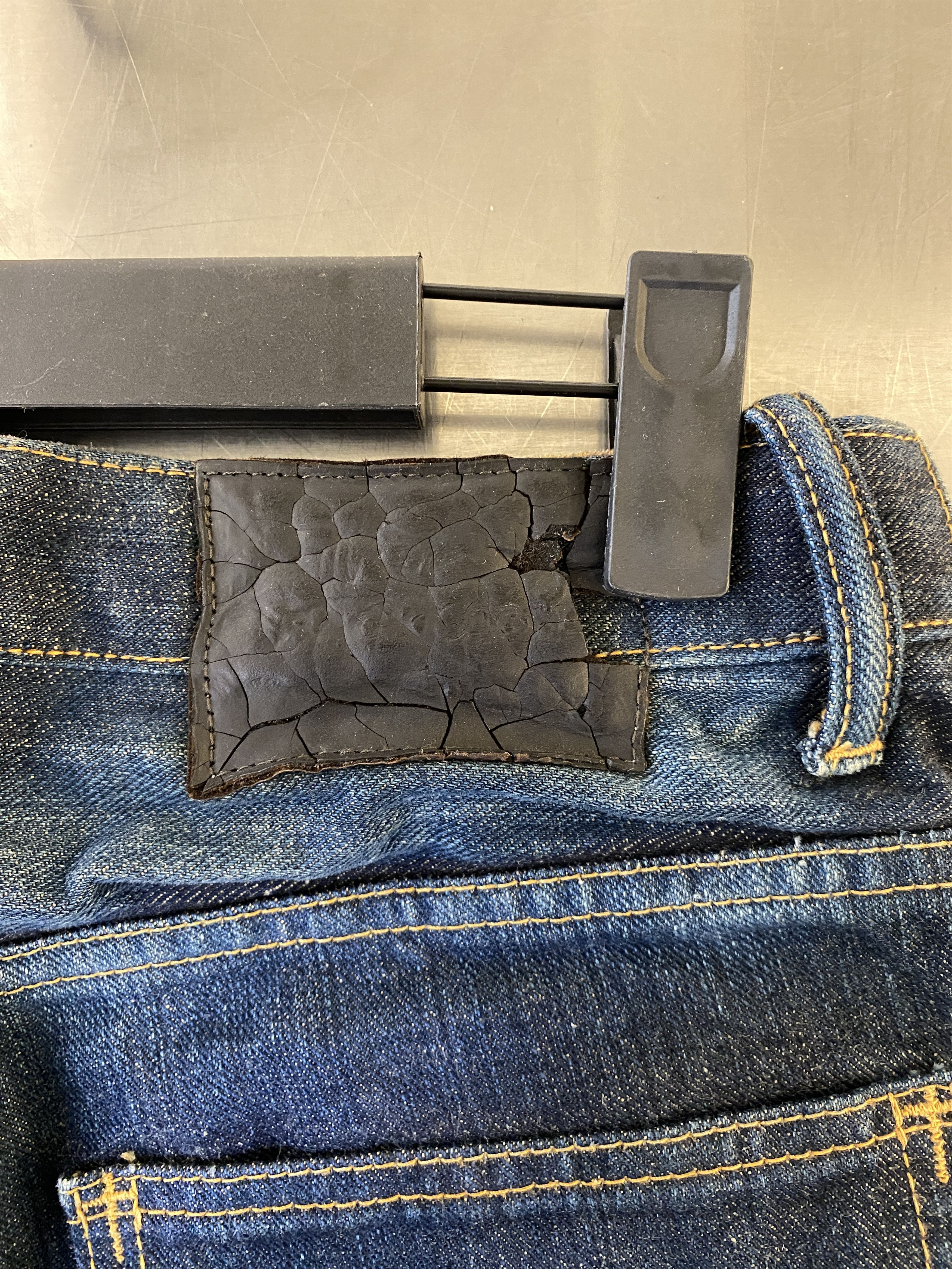 Isamu Katayama Backlash ISAMU KATAYAMA BACKLASH INDIGO DENIM JEANS Size US 29 - 4 Thumbnail