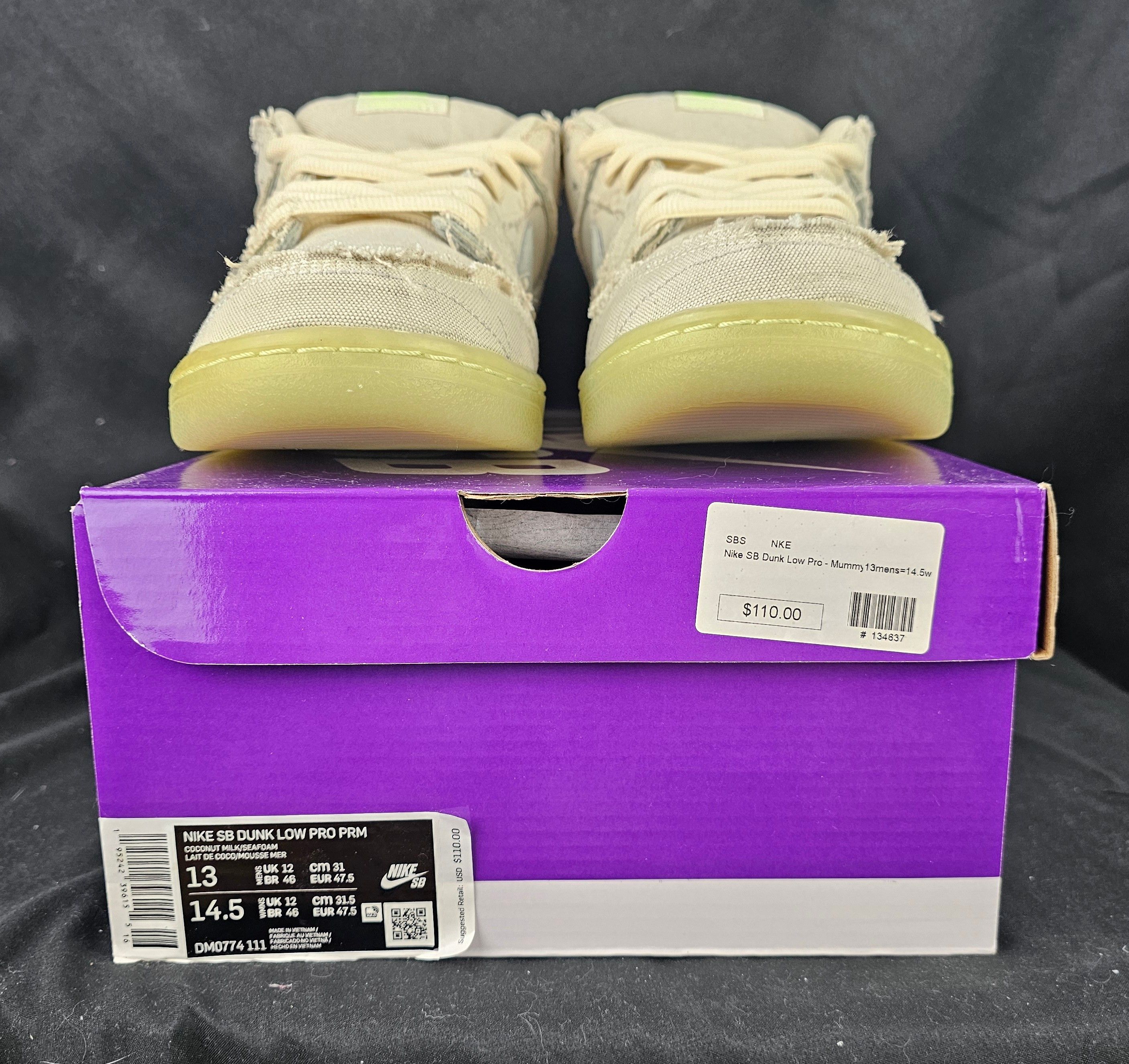 Nike Nike SB Dunk Low Mummy Halloween 2021 Men's Size 13 US NEW Size US 13 / EU 46 - 8 Thumbnail