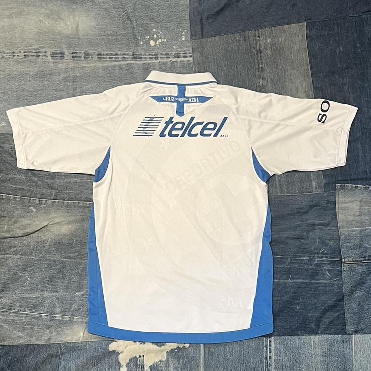 Umbro Vintage Y2K Cruz Azul 2005/2006 Umbro Jersey Size US M / EU 48-50 / 2 - 2 Thumbnail