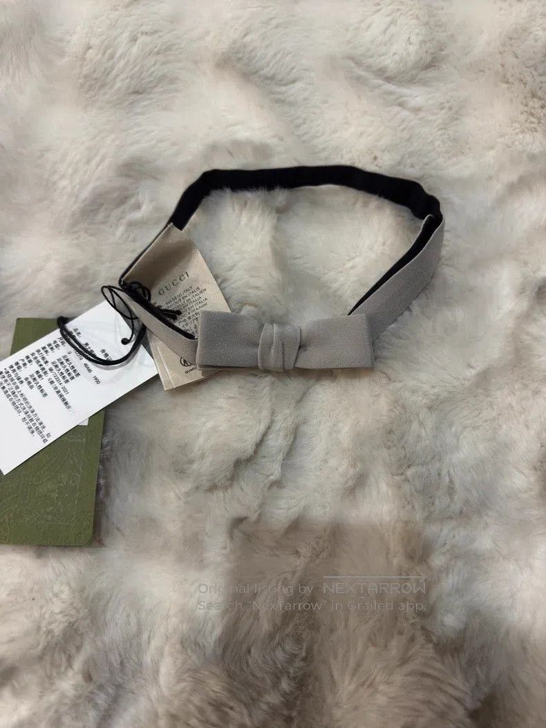 Gucci Guicci Silk Bow Tie Size ONE SIZE - 1 Thumbnail