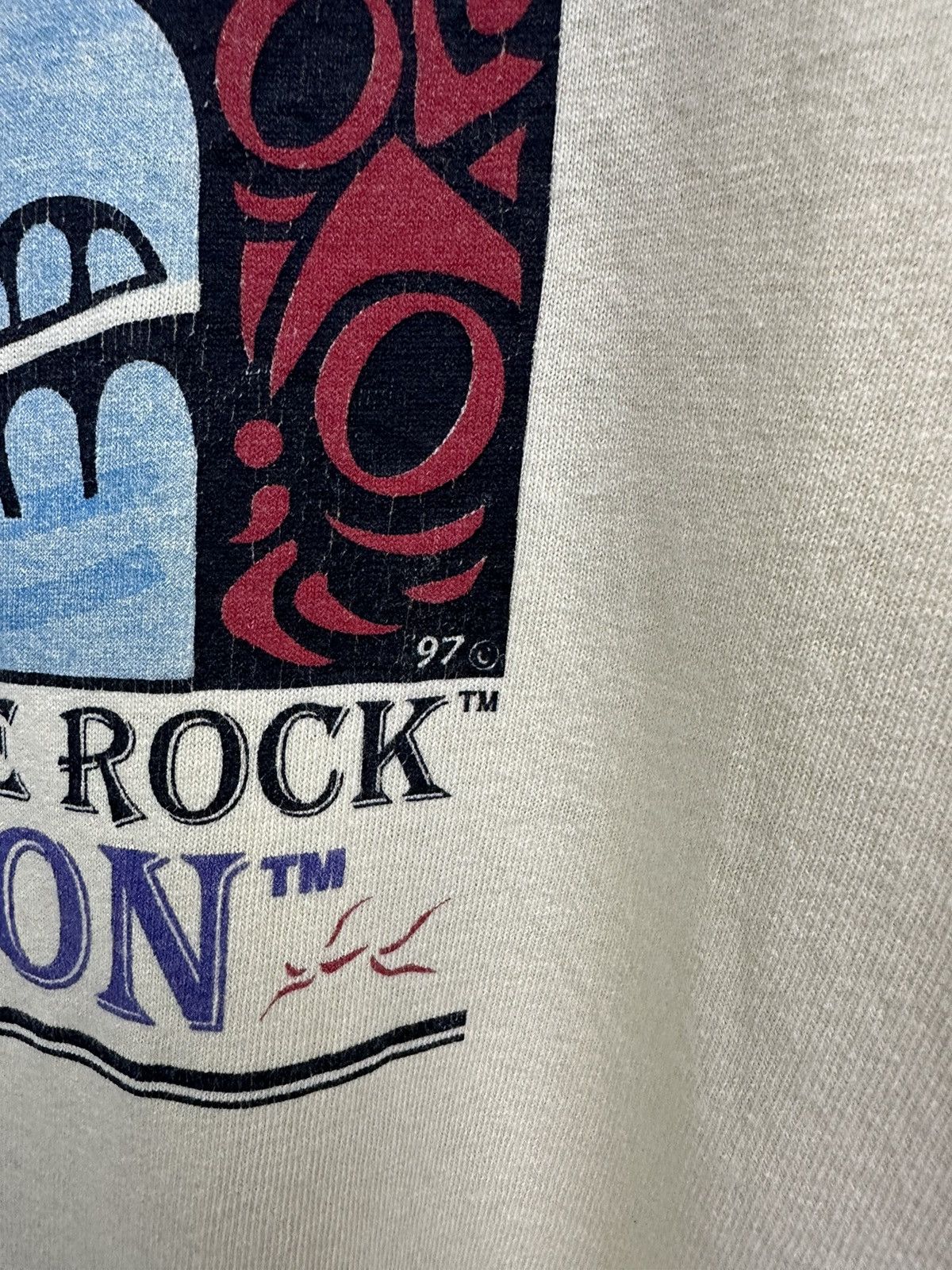 Anvil × Vintage Vintage Escape From The Rock Triathlon 1997 A449 Size US L / EU 52-54 / 3 - 7 Thumbnail