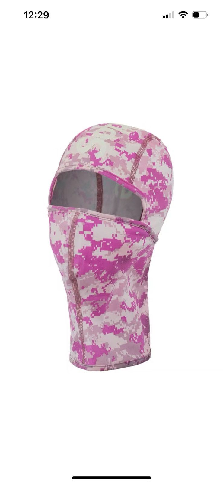 Supreme Suprem Heat Reactive Pink Digi Camo Balaclava Size ONE SIZE - 2 Thumbnail