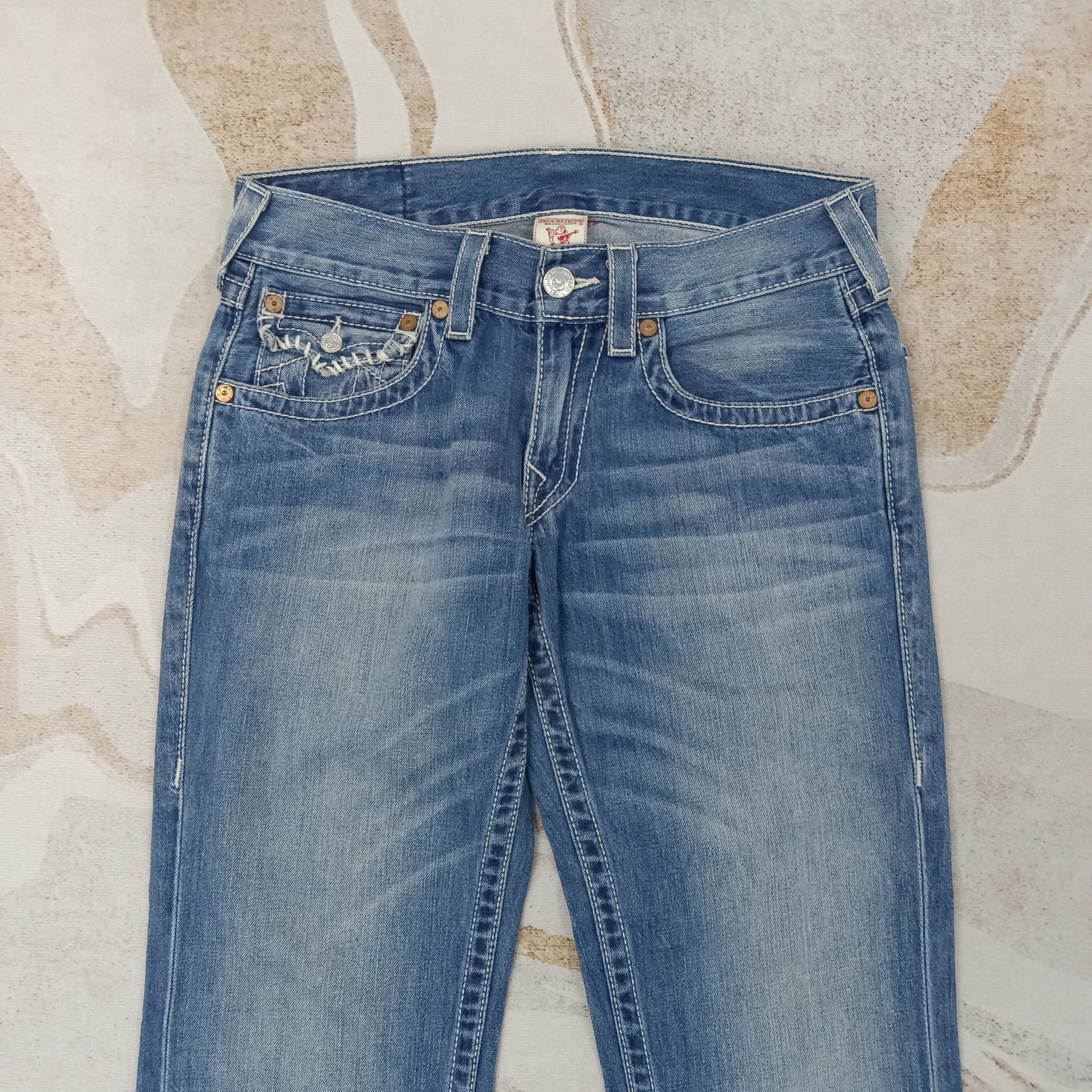 True Religion True Religion USA Bootcut Denim Jeans C258N23 Size US 33 - 6 Thumbnail
