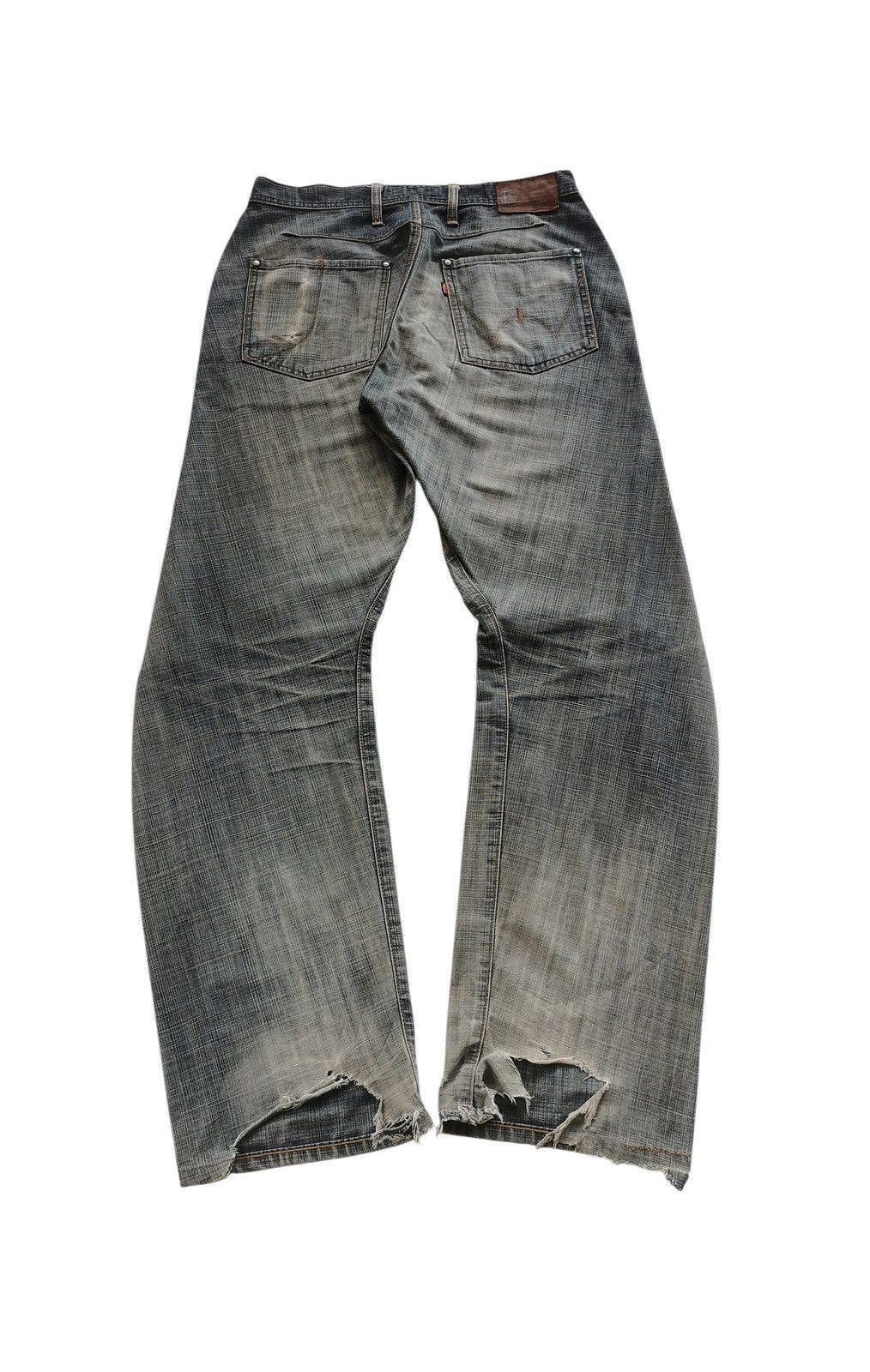 Edwin Vintage Edwin Distressed Style Tribal Size US 32 / EU 48 - 4 Thumbnail