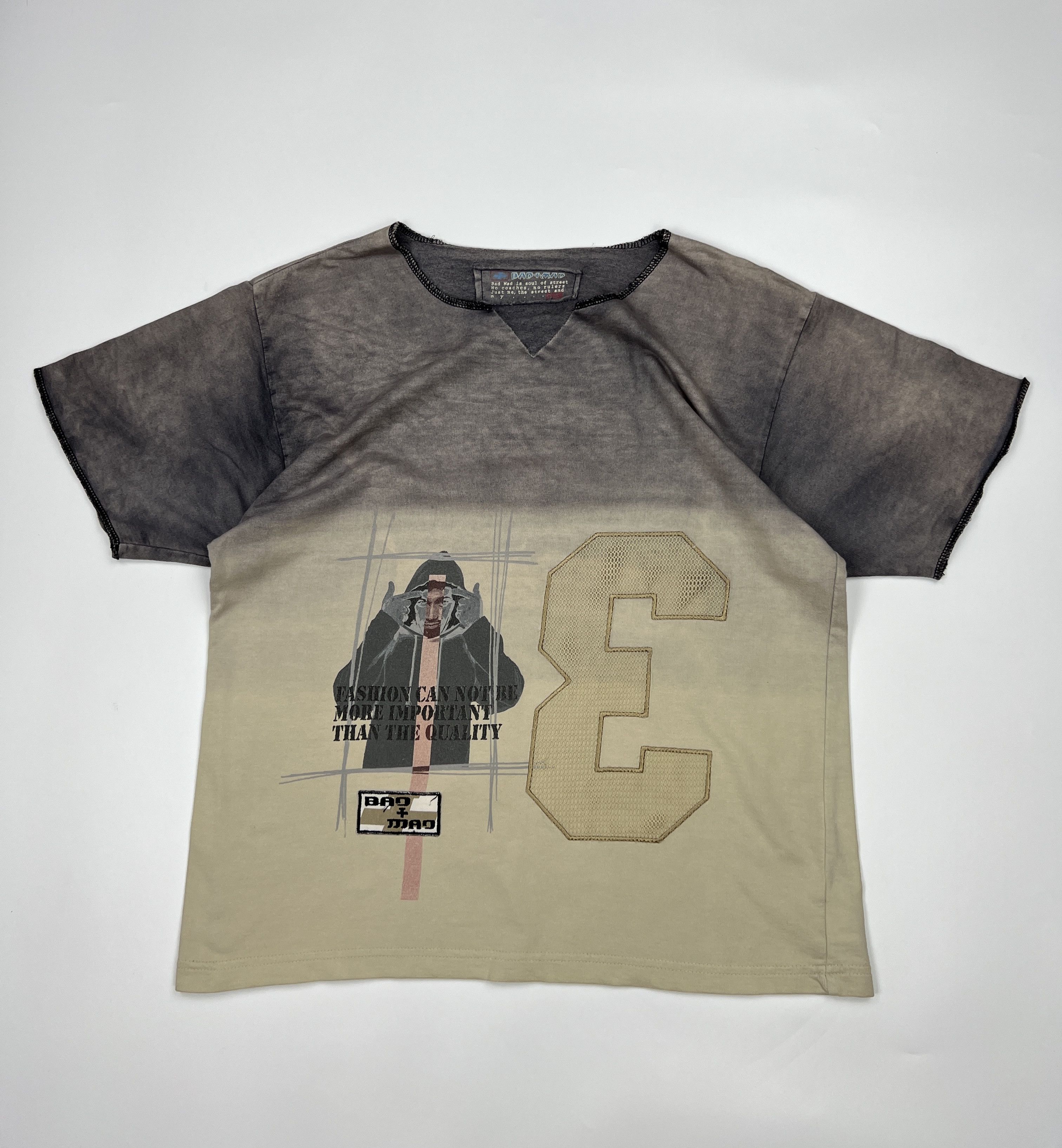 Vintage Y2K Bad + Mad Hardwear Hip Hop Opium Tee USA Size US S / EU 44-46 / 1 - 4 Thumbnail