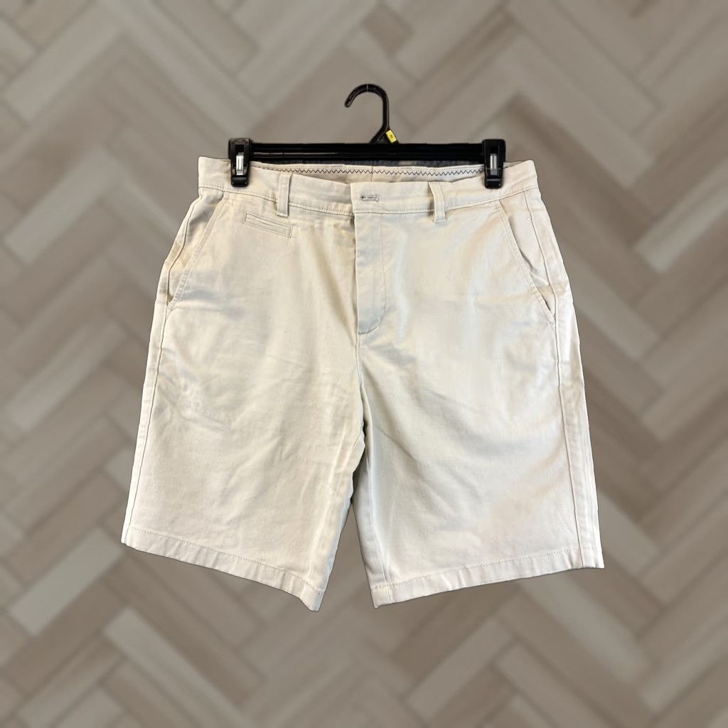 johnnie-O VINTAGE Johnnie-O Men's Shorts Chino Cotton Flat Front Sz 33 Summer Beach Golf Casual Size US 33 - 1 Thumbnail