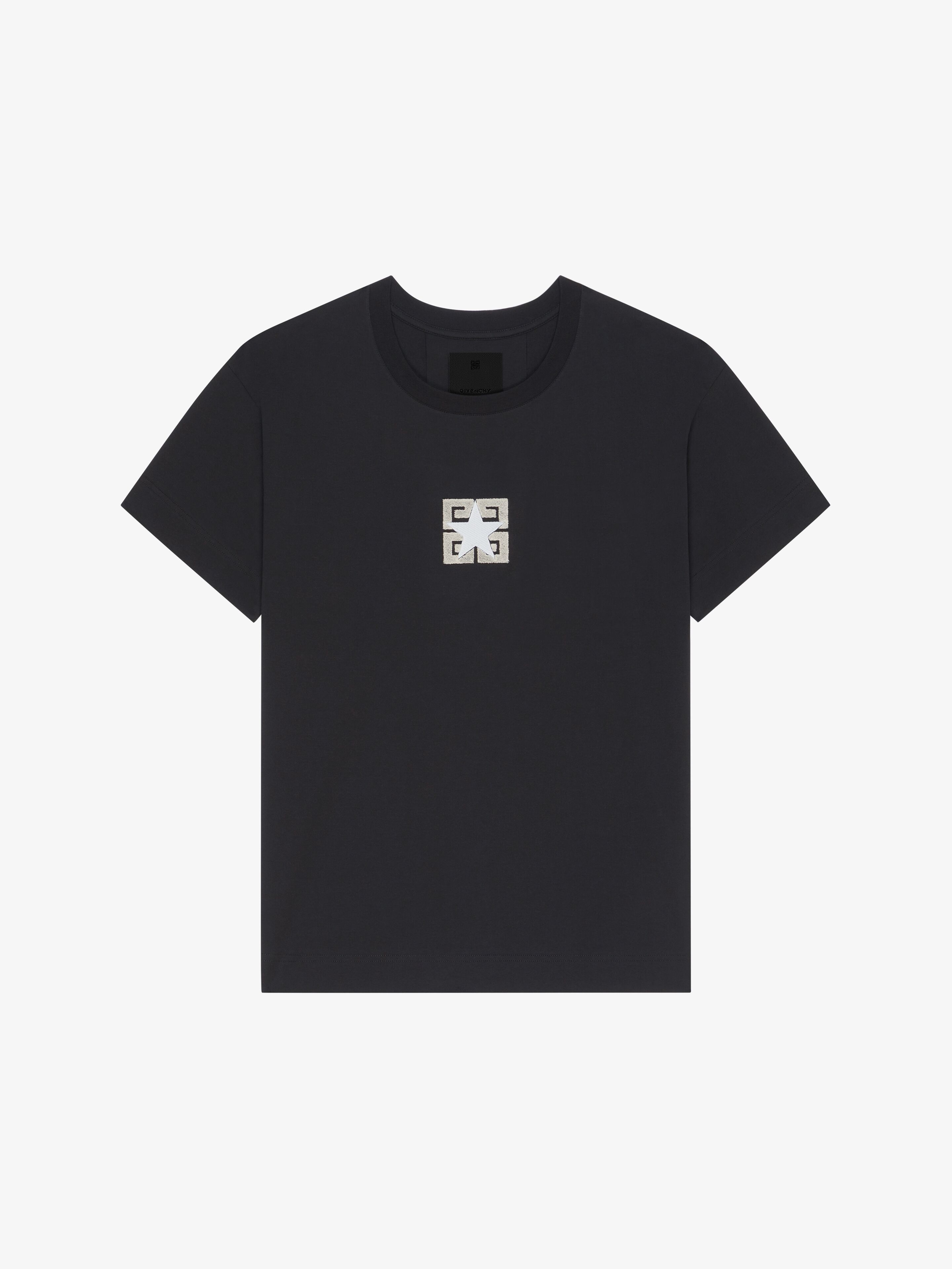 Givenchy o1w1db10325 Boxy Short Sleeve in Black Size US S / EU 44-46 / 1 - 3 Thumbnail
