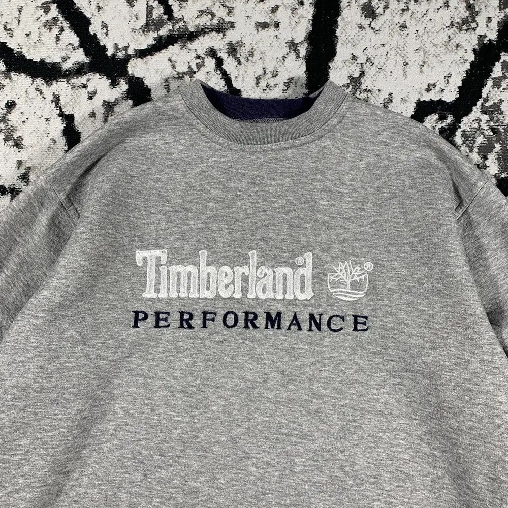 Timberland Vintage 90’s Timberland Embroidered Big Logo Sweatshirt Size US M / EU 48-50 / 2 - 6 Thumbnail