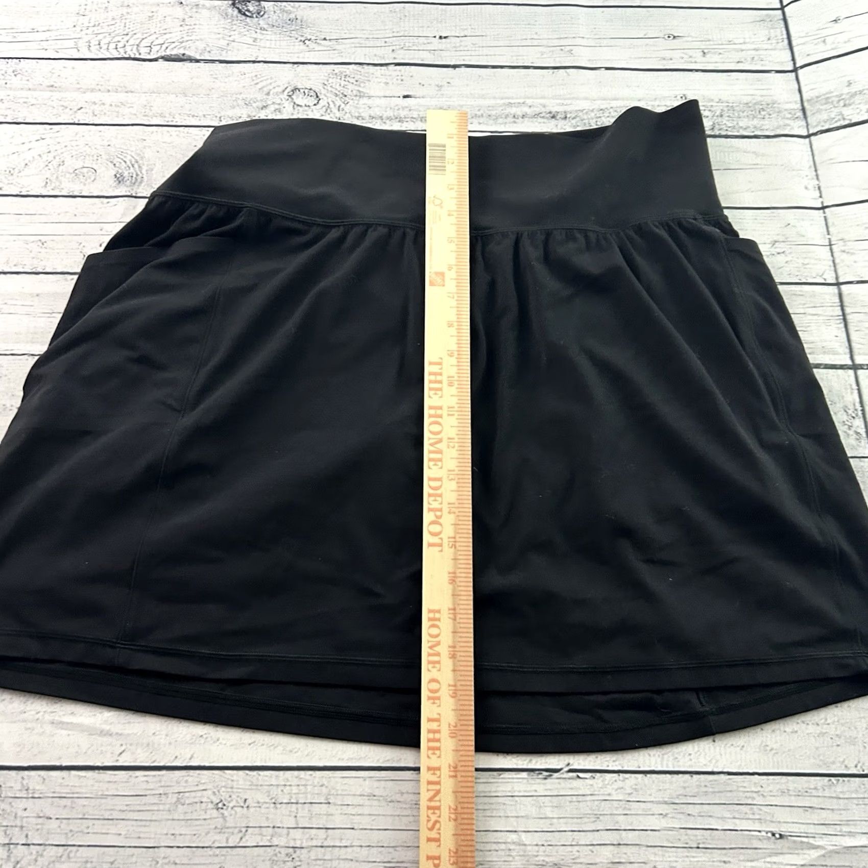 Athleta Athleta Skort Women's 2X Black Short Pockets Athletic Athleisure Size ONE SIZE - 3 Thumbnail