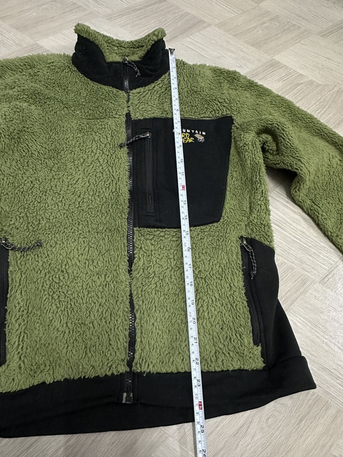 Mountain Hardwear Mountain Hardwear Green Deep-Pile Fleece Zip Jacket Size US S / EU 44-46 / 1 - 14 Thumbnail