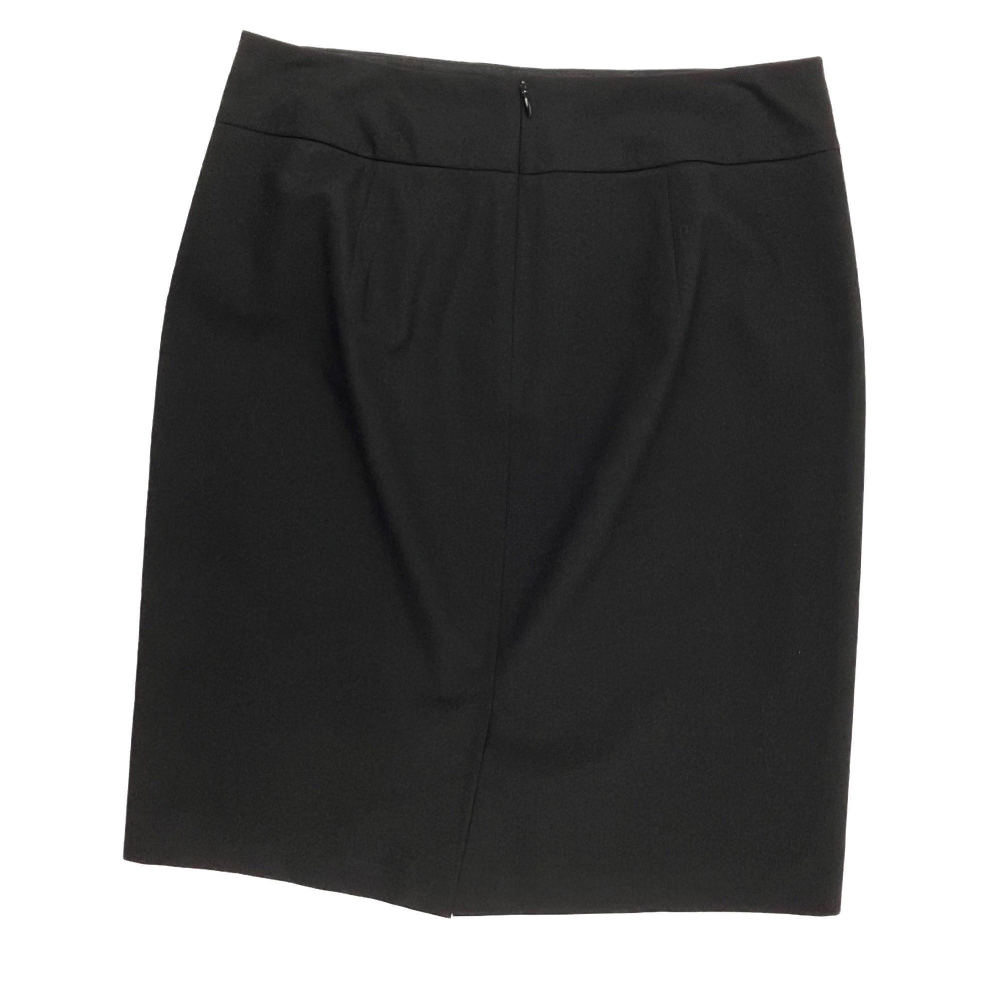 Banana Republic Banana Republic Women's Black Stretch Wool Pencil Skirt Clas Size 30" / US 8 / IT 44 - 3 Thumbnail