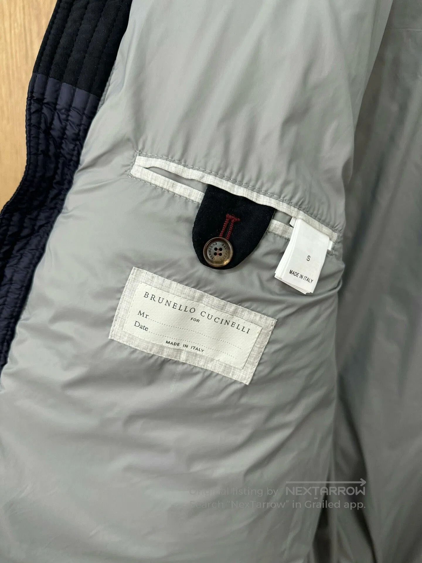 Brunello Cucinelli Brunello Cucinelli Men's Down Jacket. Size US M / EU 48-50 / 2 - 6 Thumbnail