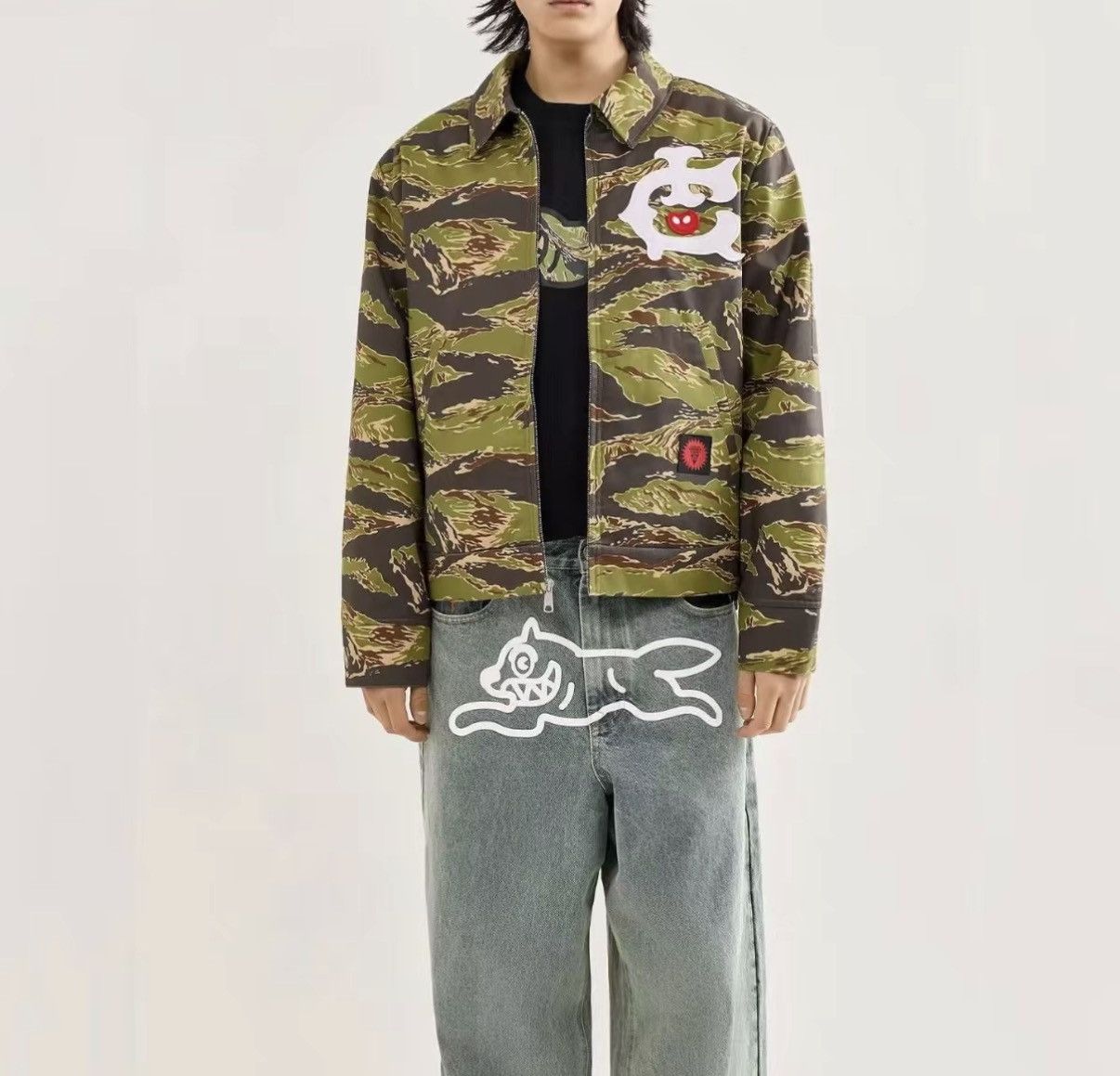 Billionaire Boys Club Billionaire Boys Club ICE CREAM Tiger Stripe Camo Jacket J32 Size US L / EU 52-54 / 3 - 7 Thumbnail