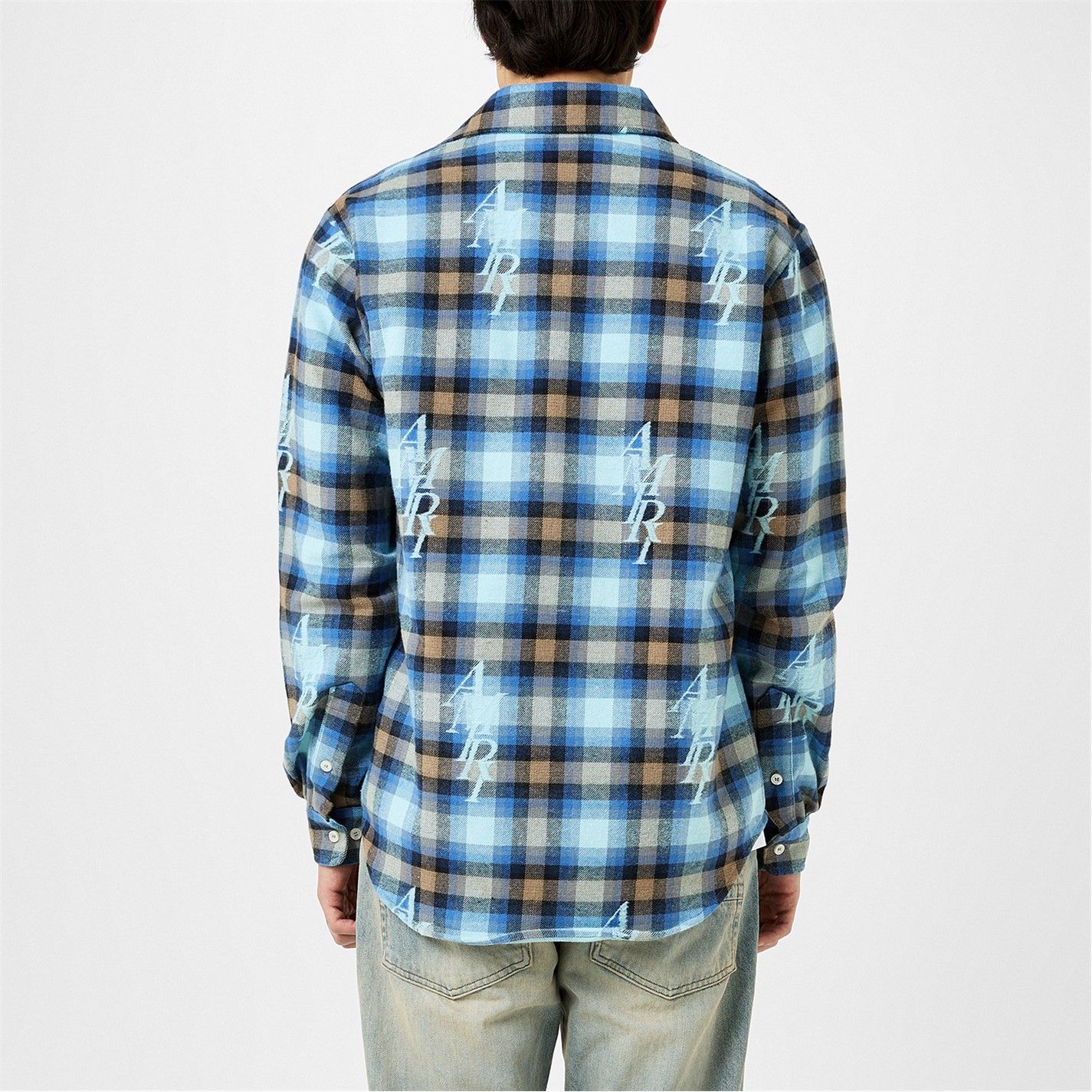 Amiri AMIRI Plaid Flannel Overshirt Size US L / EU 52-54 / 3 - 4 Thumbnail