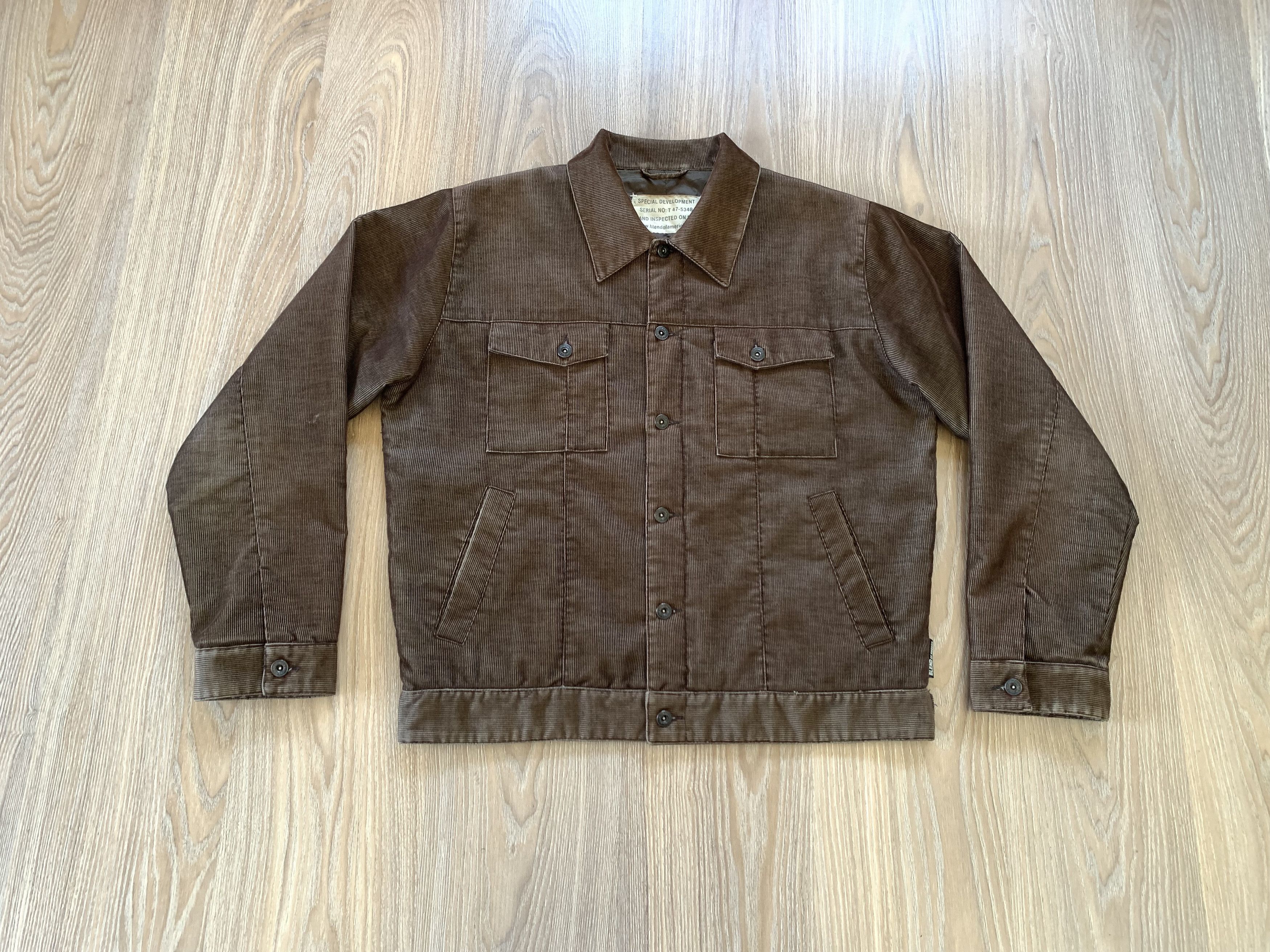 Other Blend Of America Corduroy Vintage Mens Jacket Size US L / EU 52-54 / 3 - 2 Thumbnail