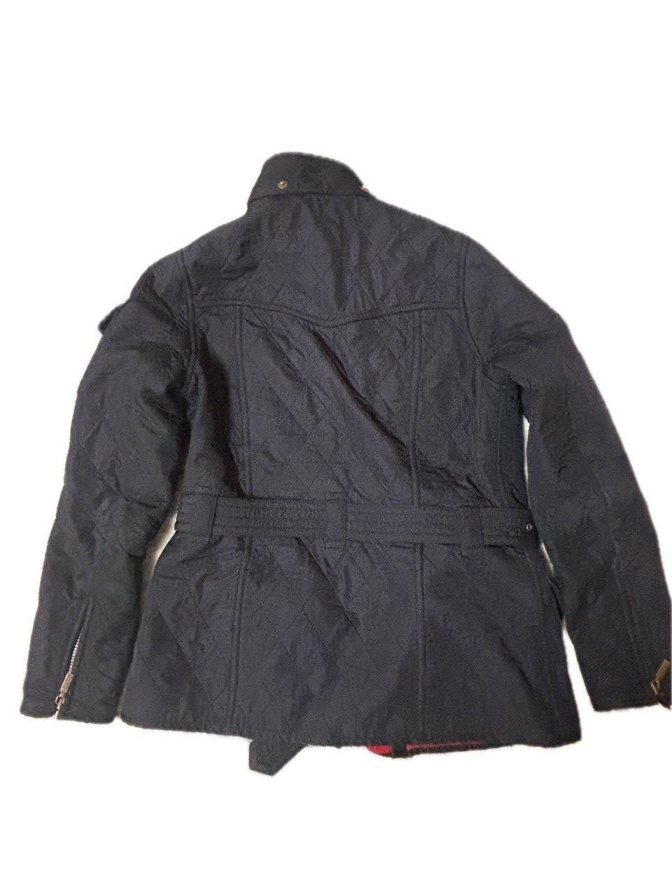 Barbour Barbour International Quilted Belted Jacket Black/Red Size M / US 6-8 / IT 42-44 - 2 Thumbnail