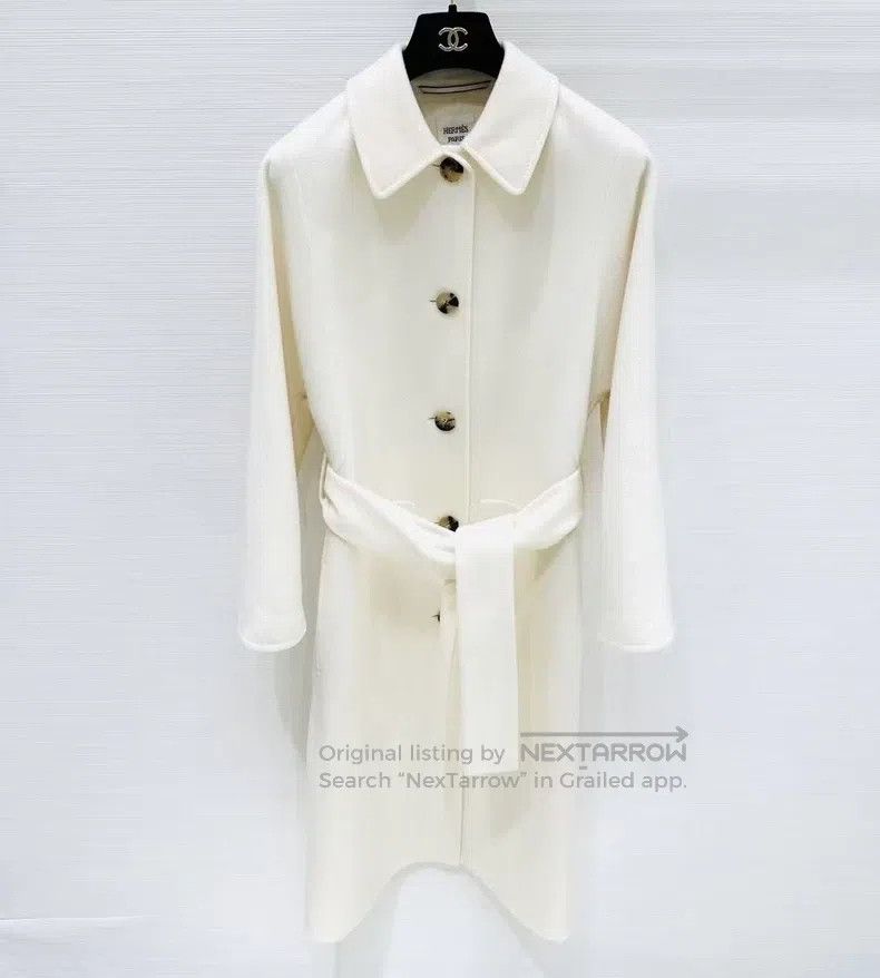 Hermes Hermes Double-Faced Wool Coat Size XXS / US 00 / IT 34 - 1 Thumbnail