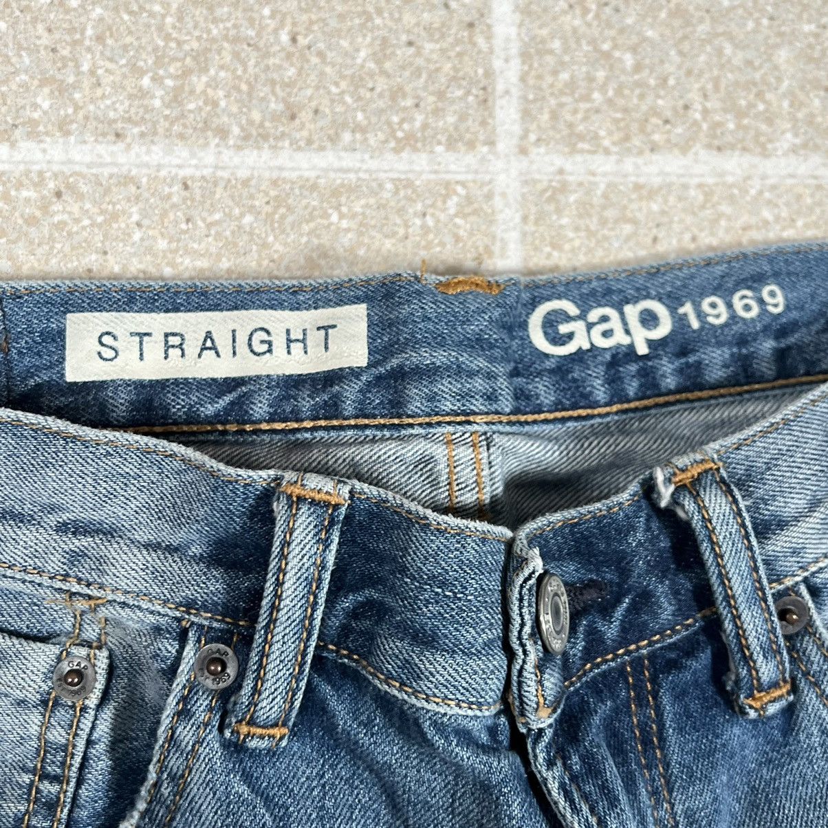 Gap Gap 1969 Distressed Patchwork Denim Jeans Mens Size 30 Size US 30 / EU 46 - 4 Thumbnail