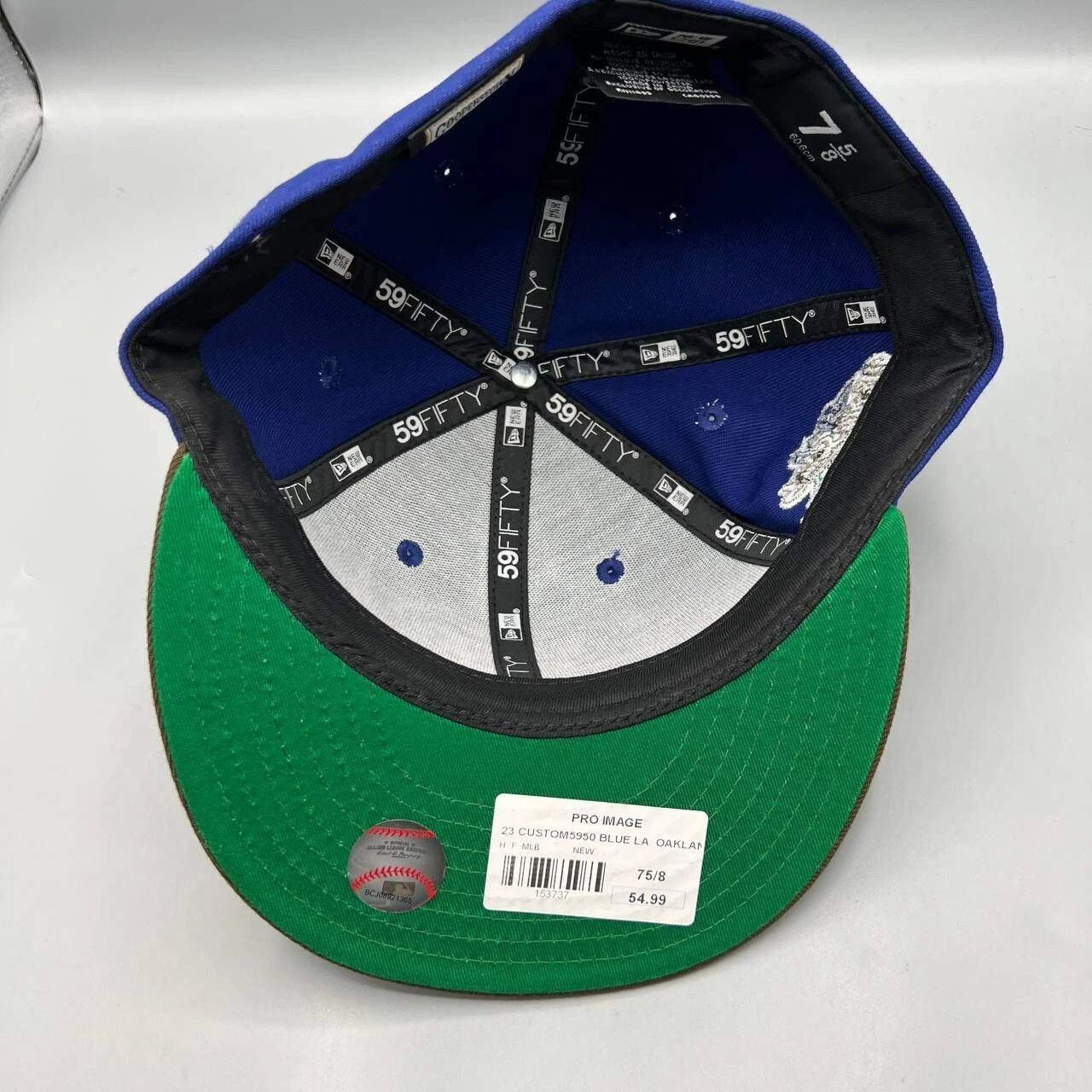 New Era Oakland Athletics Hat Men 7 5/8 59Fifty New Era Fitted Cap Size ONE SIZE - 2 Thumbnail