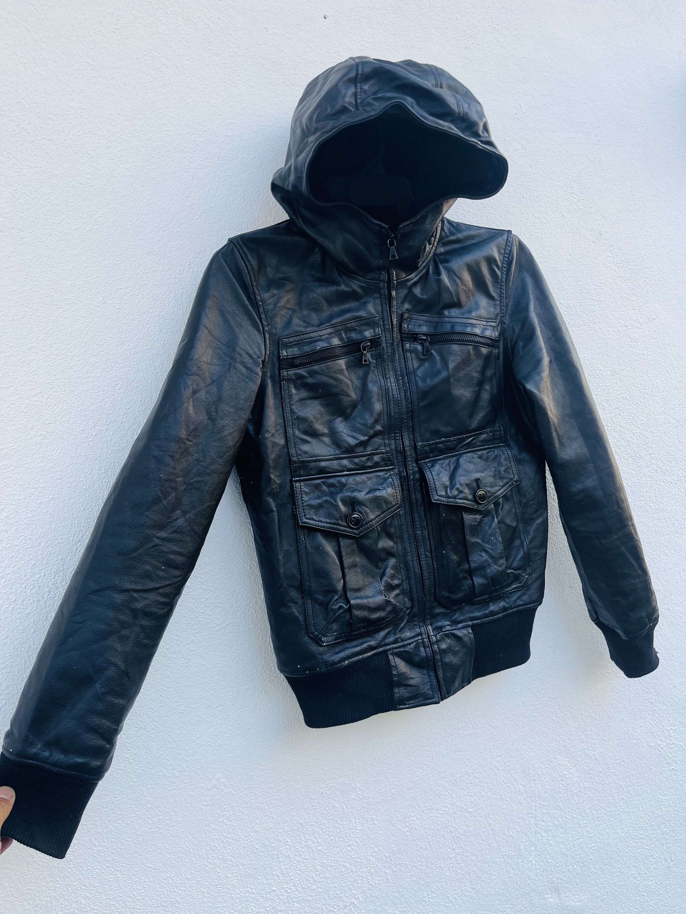 Hysteric Glamour Vintage 90s Hysteric Glamour Designer Fashion Style Leather Size US S / EU 44-46 / 1 - 5 Thumbnail