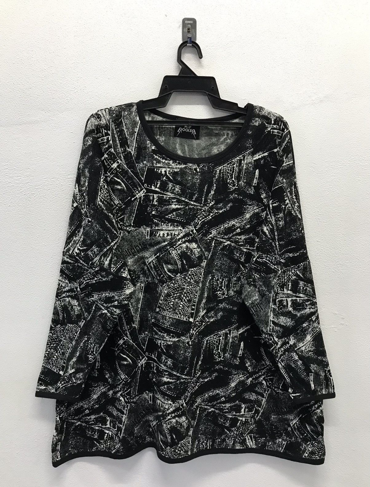 Band Tees × Vintage Vintage Hip Rocker Sweatshirt Size US XXL / EU 58 / 5 - 1 Thumbnail