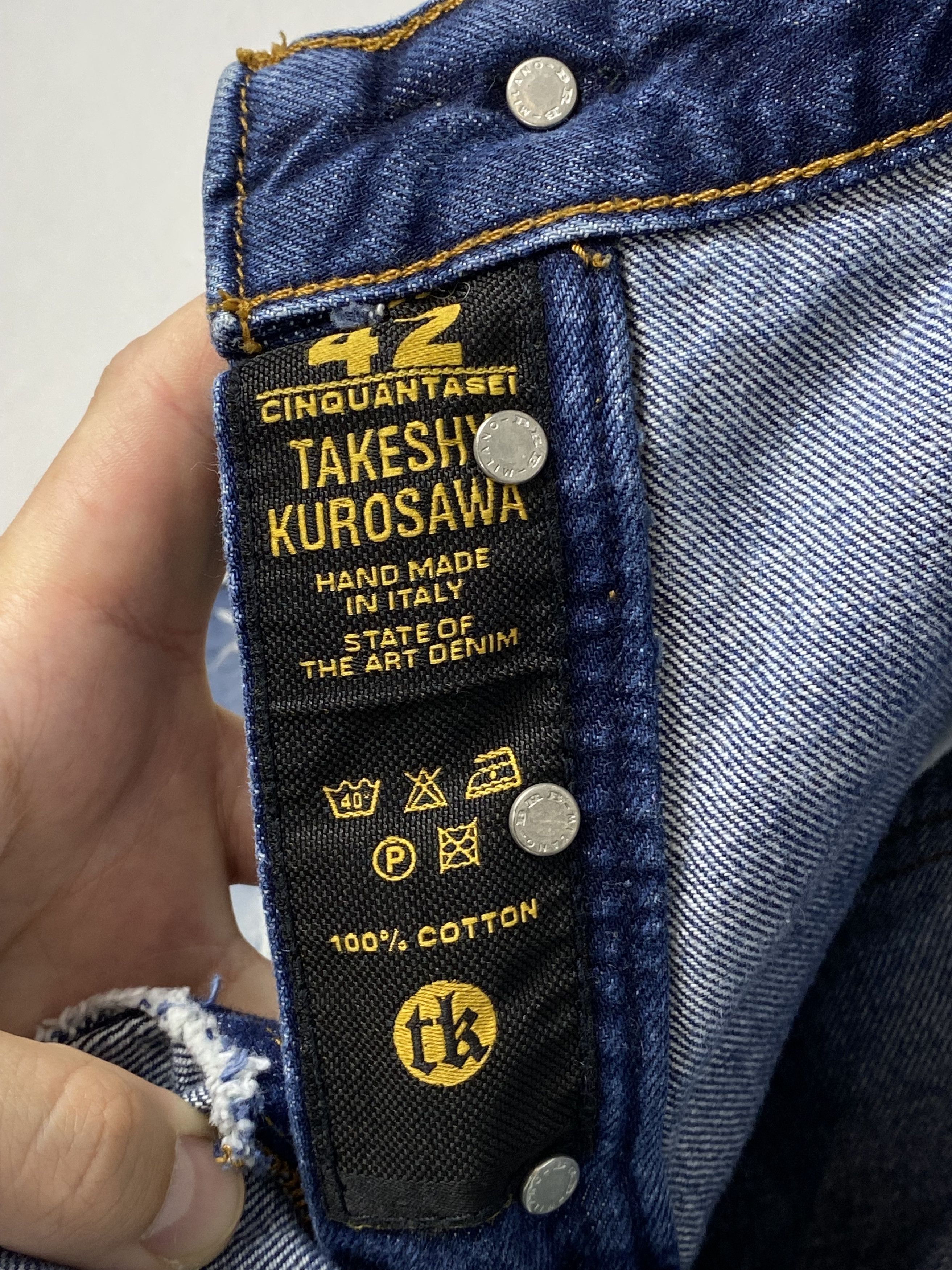 Takeshy Kurosawa Takeshy Kurosawa Denim Styled Jeans size 56 Size US 40 / EU 56 - 13 Thumbnail