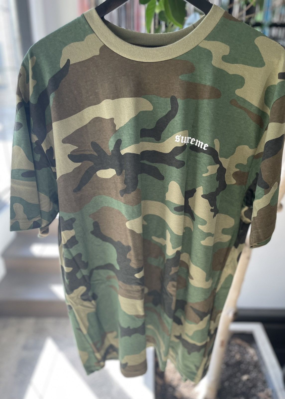 トップス Supreme Target Tee \"Woodland Camo\" Supreme Target Tee Woodland Camo Men's - FW25 - US