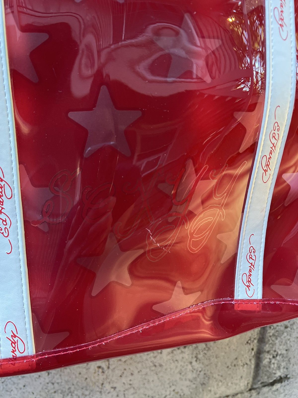 Ed Hardy Ed Hardy Stars And Stripes Sexyy Red Tote NWT Size ONE SIZE - 6 Thumbnail