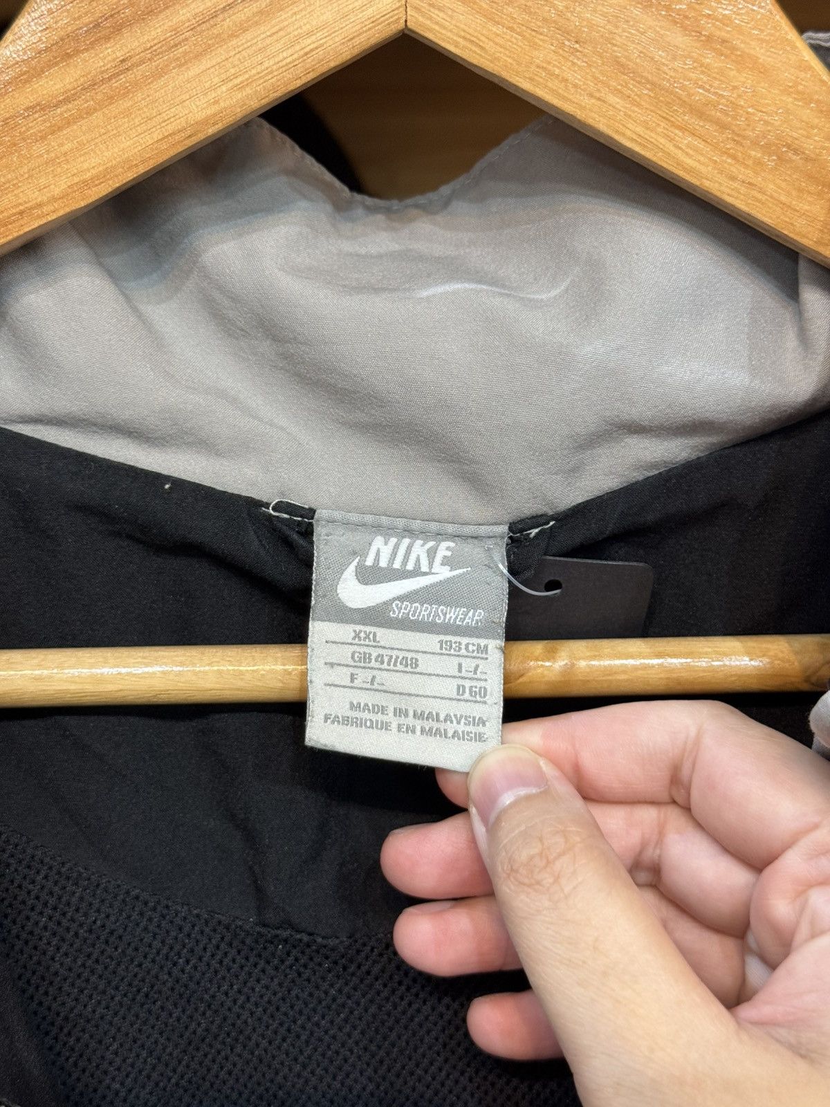 Nike Vintage Nike Minispellouts logo 00's Jacket Size US XXL / EU 58 / 5 - 6 Thumbnail