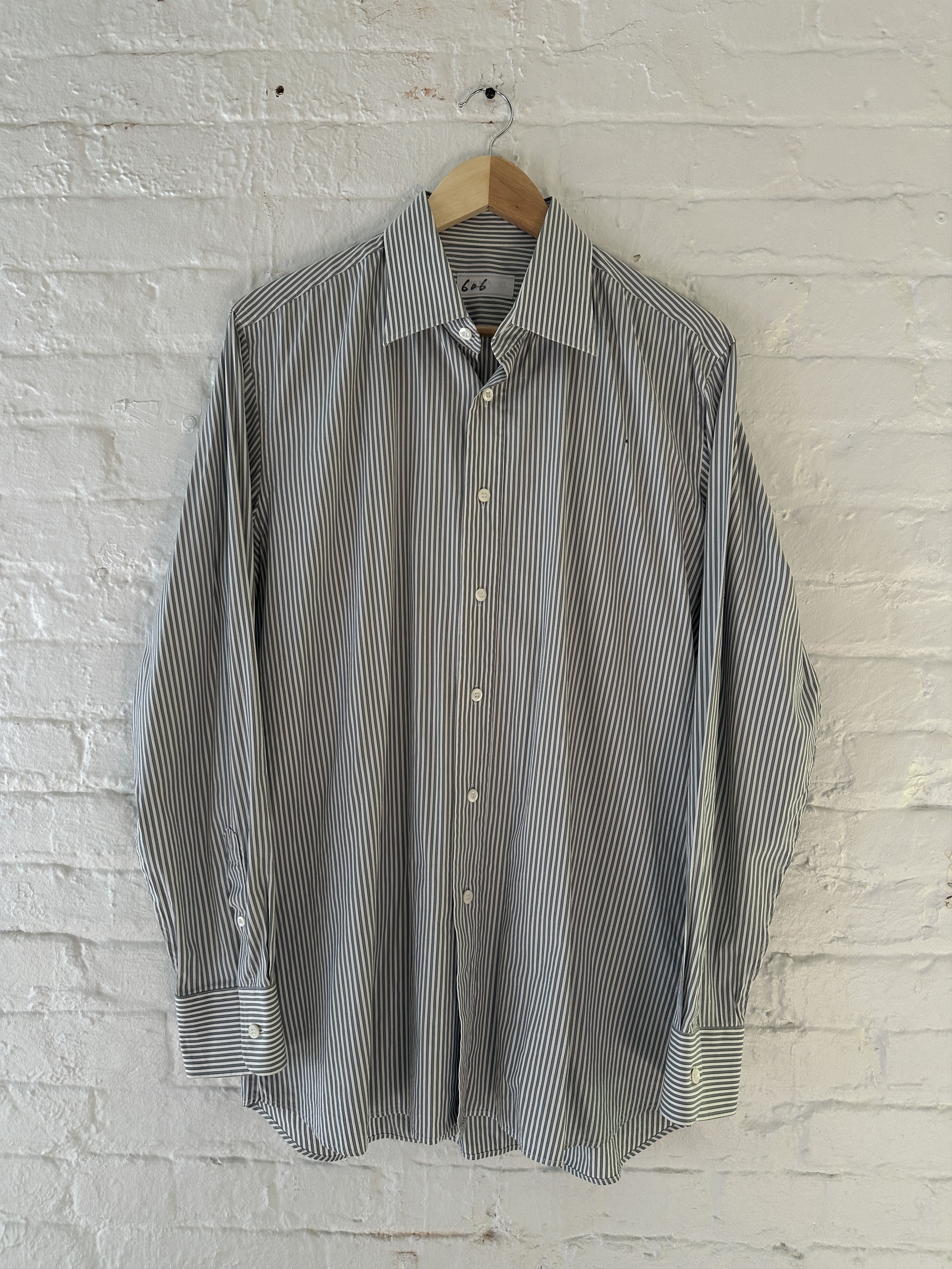 Prada Prada Striped Button Up Shirt Size US M / EU 48-50 / 2 - 1 Thumbnail