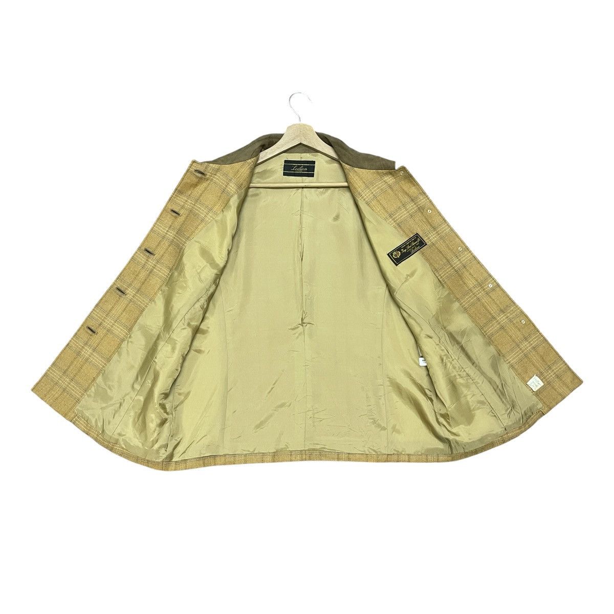 Loro Piana Vintage Leilian X Loro Piana Wool Cashmere Plaid Jacket Size XL / US 12-14 / IT 48-50 - 18 Thumbnail