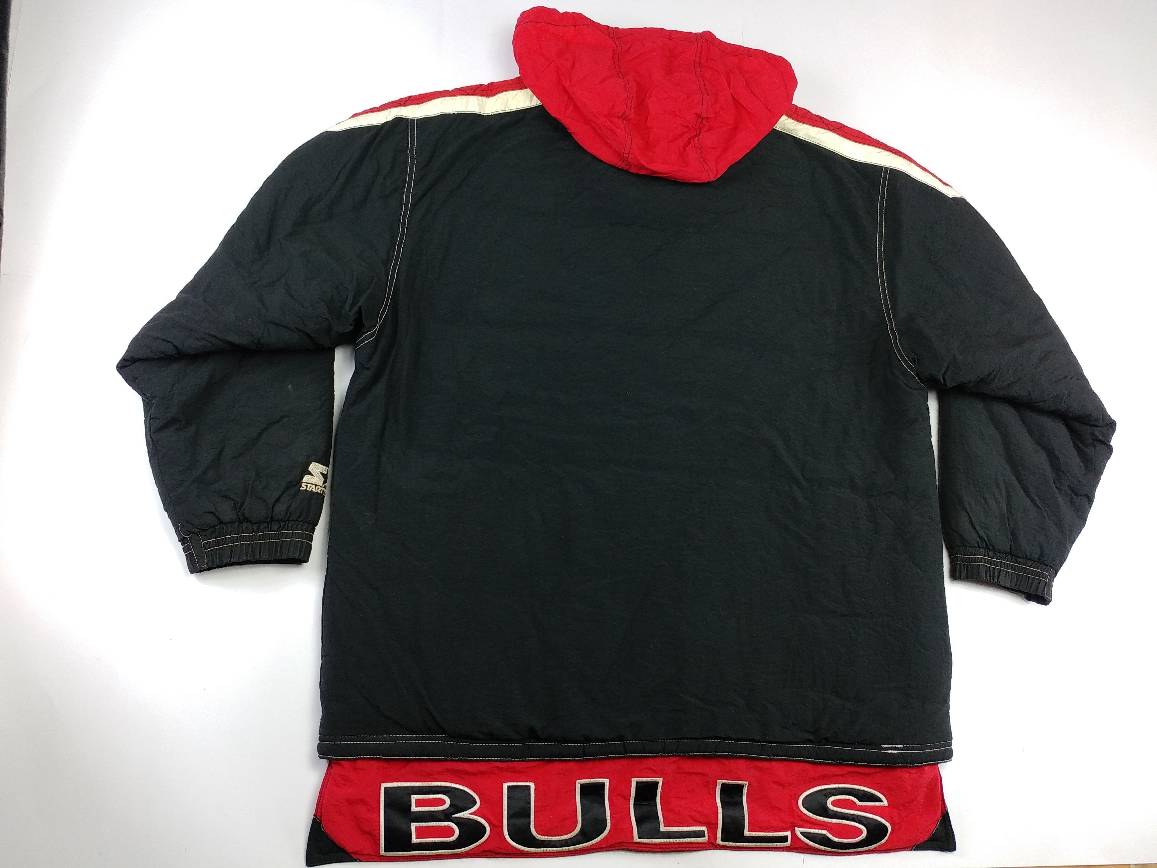 Starter NBA Chicago Bulls jacket, Starter basketball vintage 90s L Size US L / EU 52-54 / 3 - 5 Thumbnail