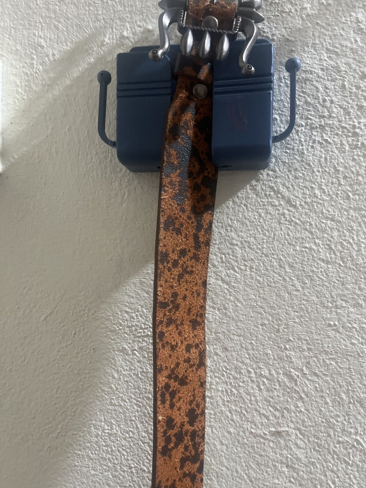 RRL Ralph Lauren RRL OCTOPUS BELT kulit dubuk gila Size 36 - 5 Thumbnail
