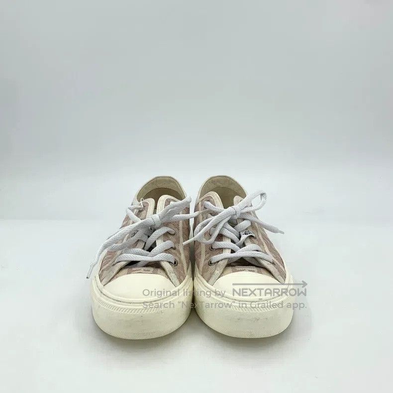Dior Dior Colour block logo jacquard lacing casual flat shoes b Size US 6.5 / IT 36.5 - 3 Thumbnail