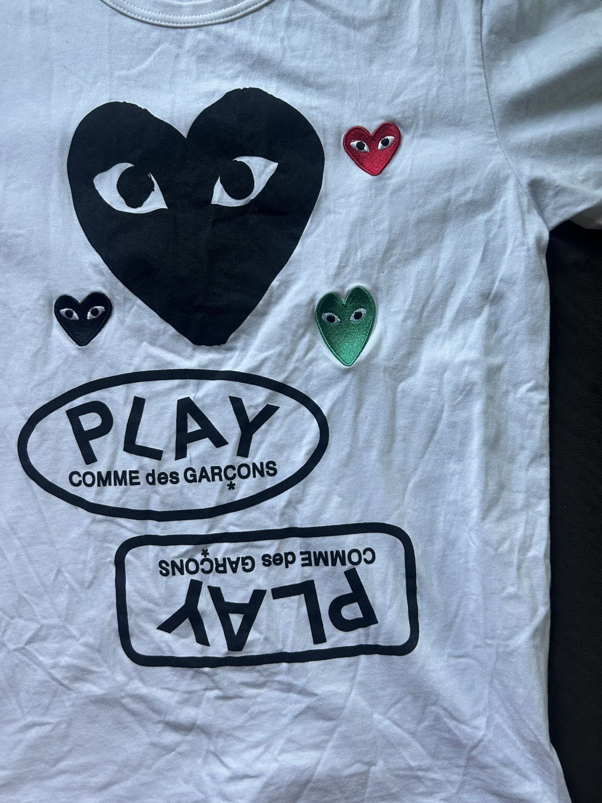 Comme des Garcons × Comme des Garcons PLAY Comme Des Garçons t-shirt Size US S / EU 44-46 / 1 - 2 Thumbnail
