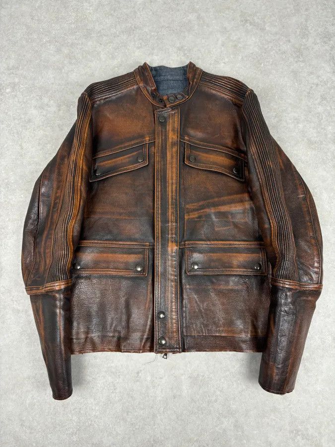Isaac Sellam Experience Isaac Sellam Experience Brown Bronze Aged Leather Jacket Size US S / EU 44-46 / 1 - 1 Thumbnail
