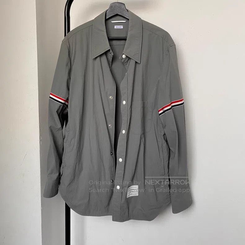 Thom Browne Thom Browne Patch logo nylon jacket Size US L / EU 52-54 / 3 - 1 Thumbnail