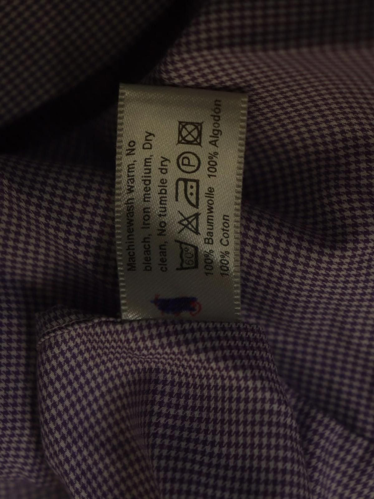 Eton Eton Pink Pinstriped 100% Cotton Dress Shirt Size 42 Size 38R - 10 Thumbnail